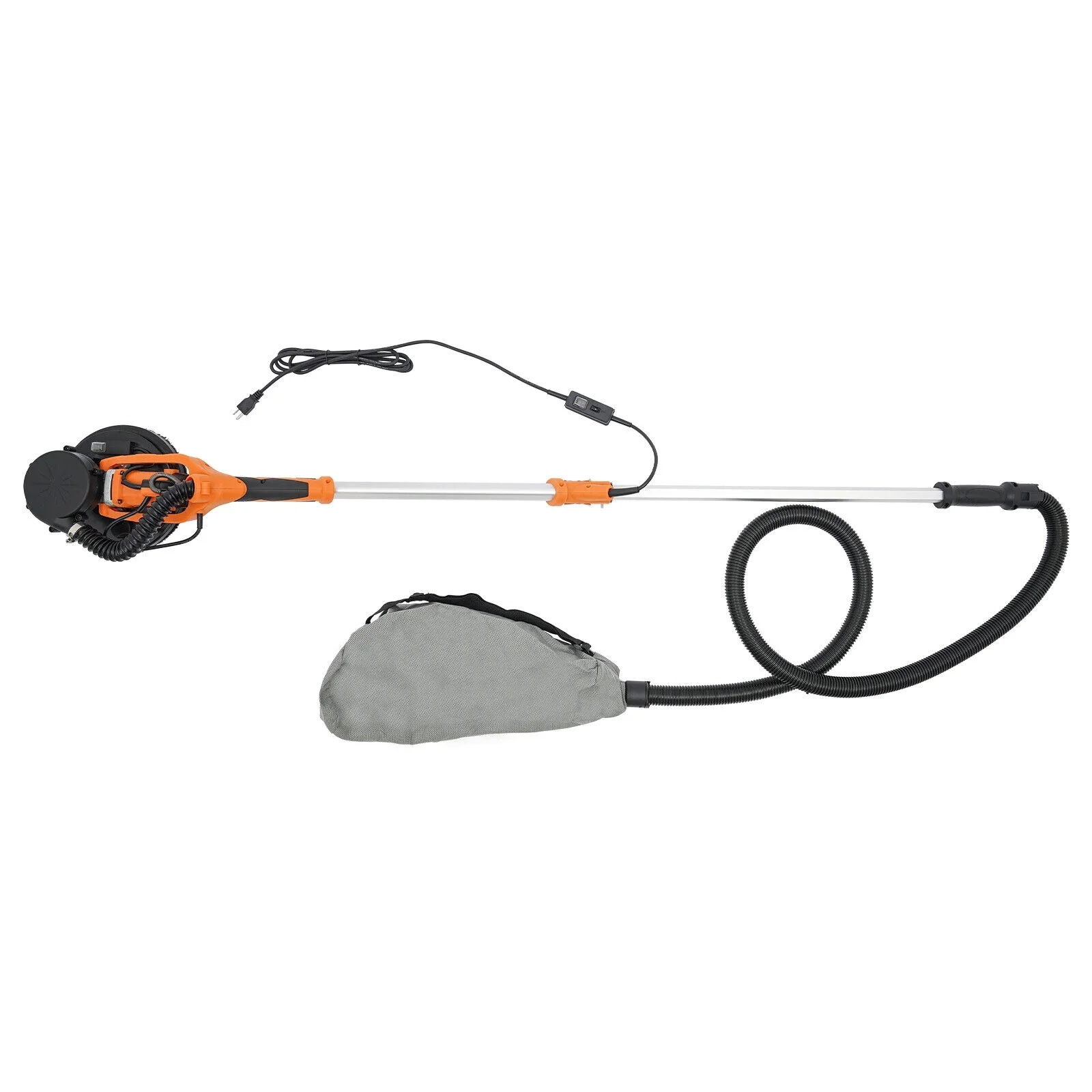 6 Gear Speed Orange Aluminum Alloy Electric Drywall Sander Vacuum with Dust Collection for Electric Ceiling and Wall - Image 7