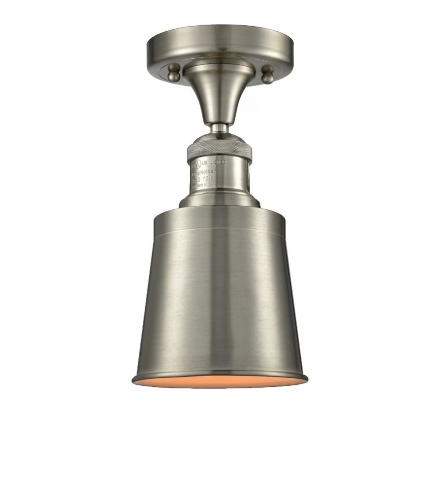 Innovations Lighting - Addison - 1 Light Semi-Flush Mount In Traditional Style-9 - Image 8
