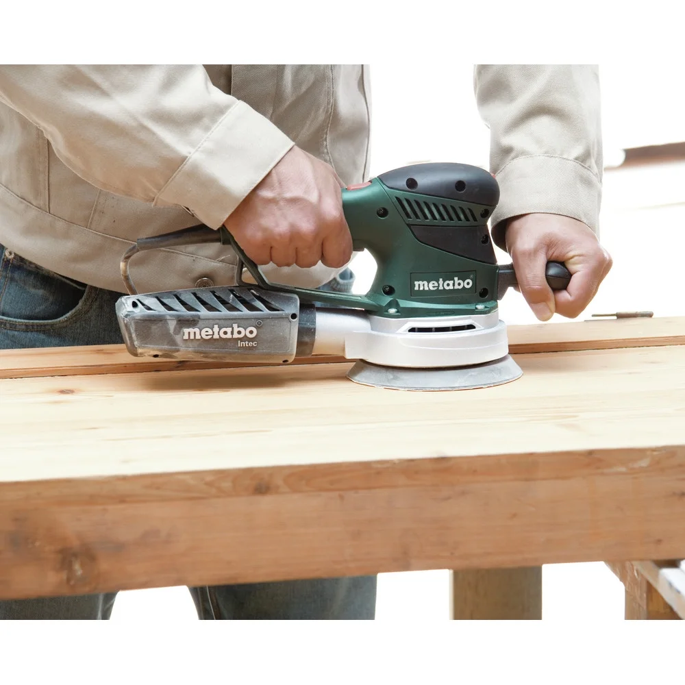 Metabo 6-Inch Variable Speed Dual Random Orbit Disc Sander - 8,400-22,000 Rpm - 3.4 Amp With Turbo Boost, Integrated Dust Collection - Image 10
