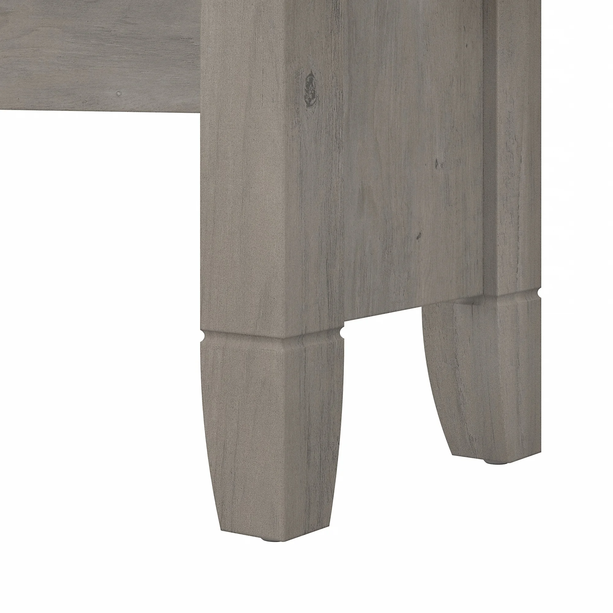 Bush Furniture Key West Over The Toilet Storage Cabinet in Driftwood Gray - Image 6