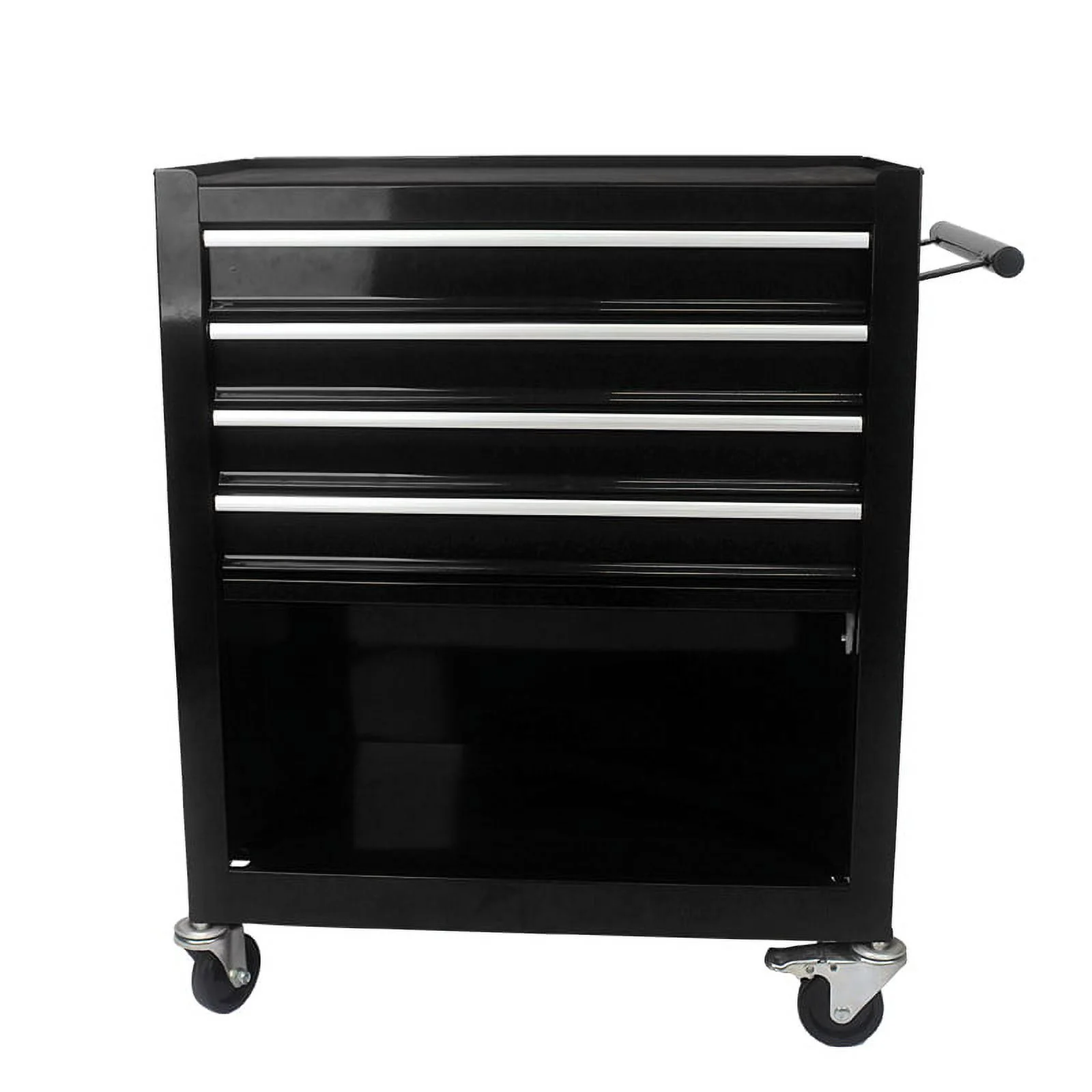 Yesfshion Mechanics Rolling Tool Storage Cabinet 4 Drawer Tool Chest Cart with Wheels for Repair Projects Workshop Home - Image 9