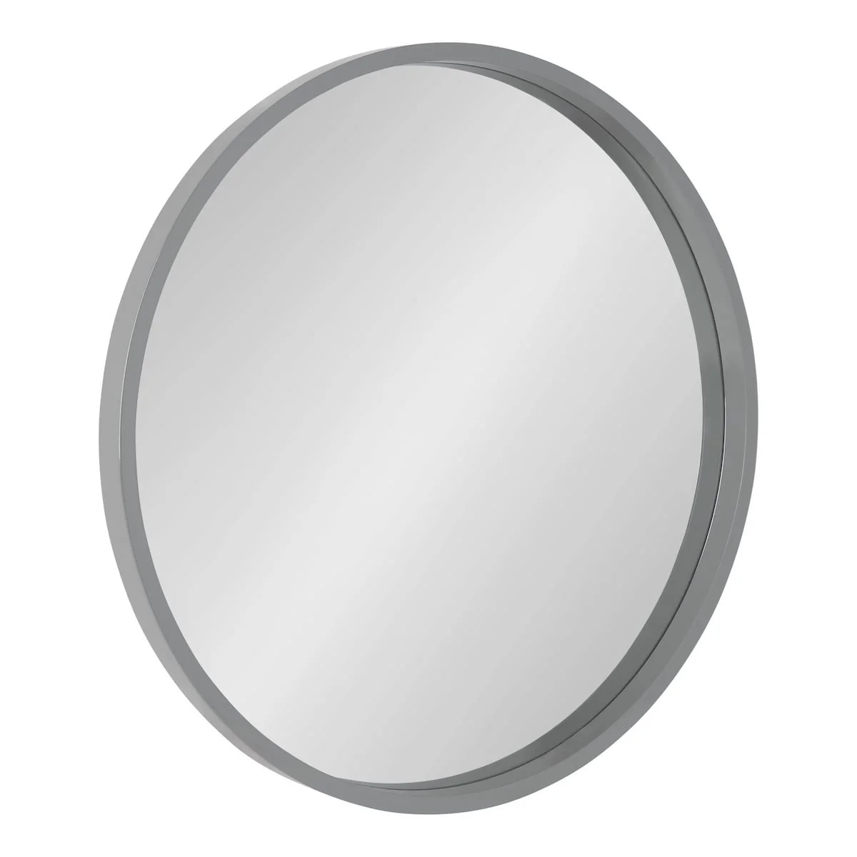 Round Wood Accent Wall Mirror, Modern Decorative Wooden Frame Mirror for Living Room, Bedroom and Entryway - Image 17