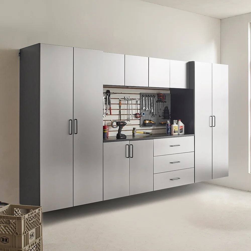 Astro Series 32 in. W x 28 in. H x 20 in. D Metal Wall Mounted Base Door Storage Cabinet - Image 6