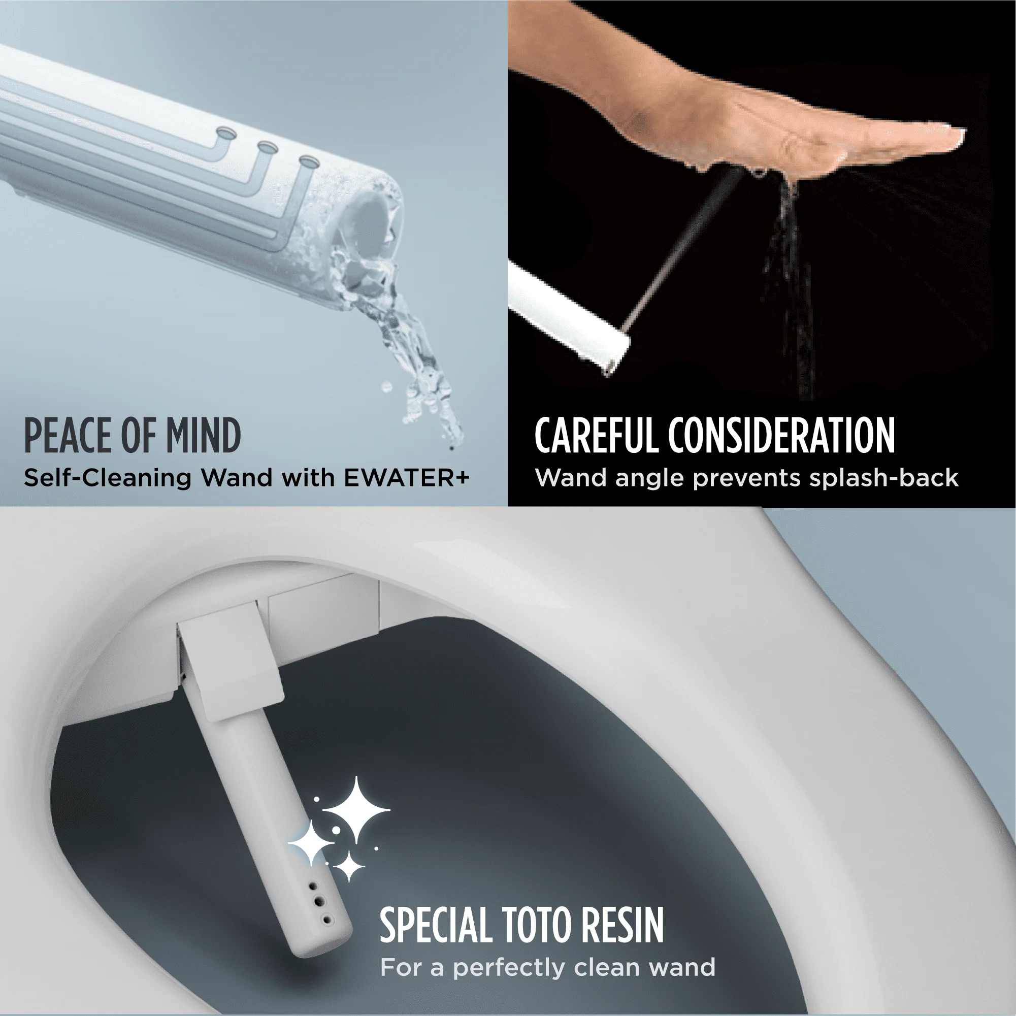 TOTO? WASHLET? K300 Electronic Bidet Toilet Seat with Instantaneous Water Heating, PREMIST and EWATER+ Wand Cleaning, Elongated, Cotton White - SW3036R#01 - Image 5