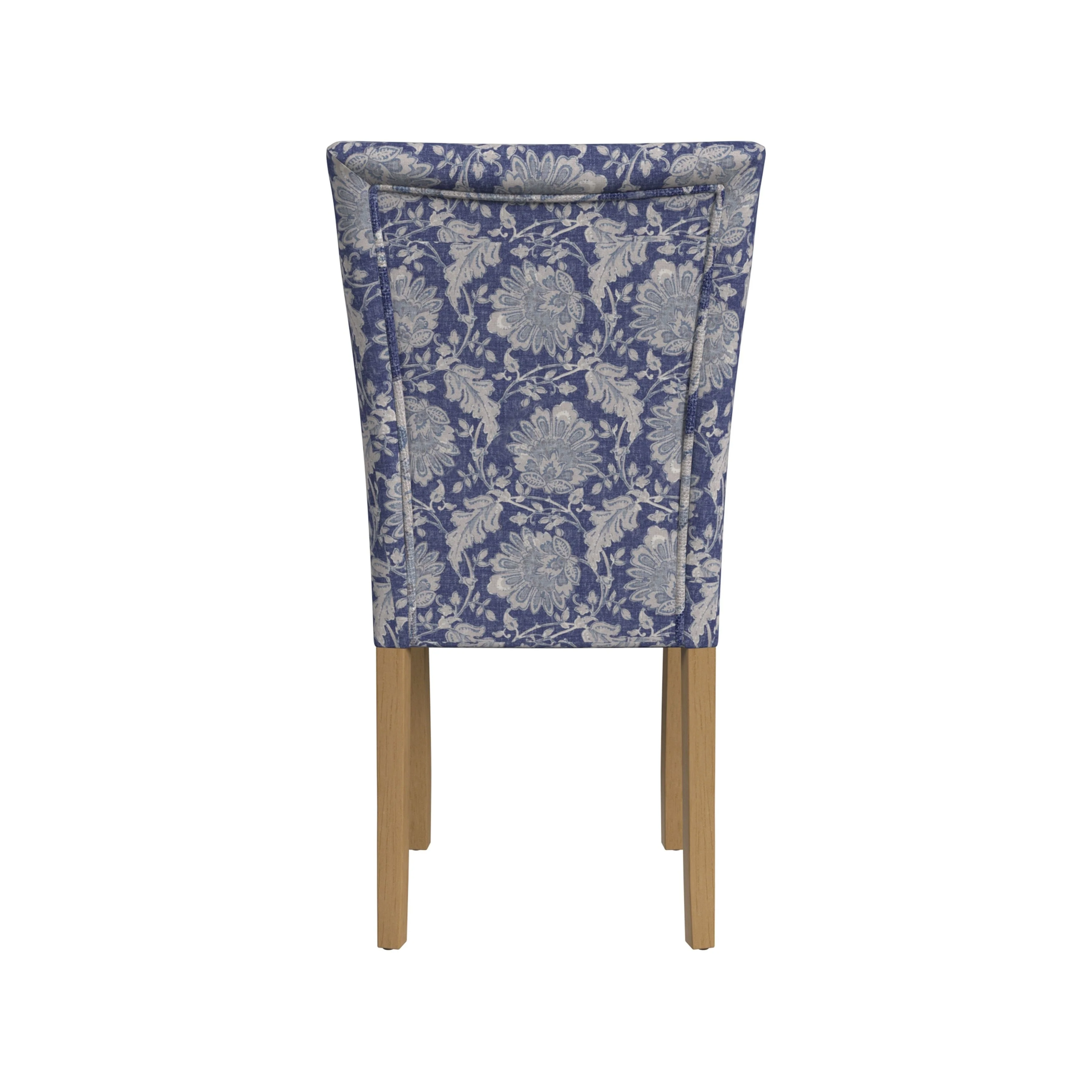 Set of 2 Upholstered Medallion Dining Chairs, Comfortable Parsons Style Chairs for Kitchen and Dining Room - Image 74