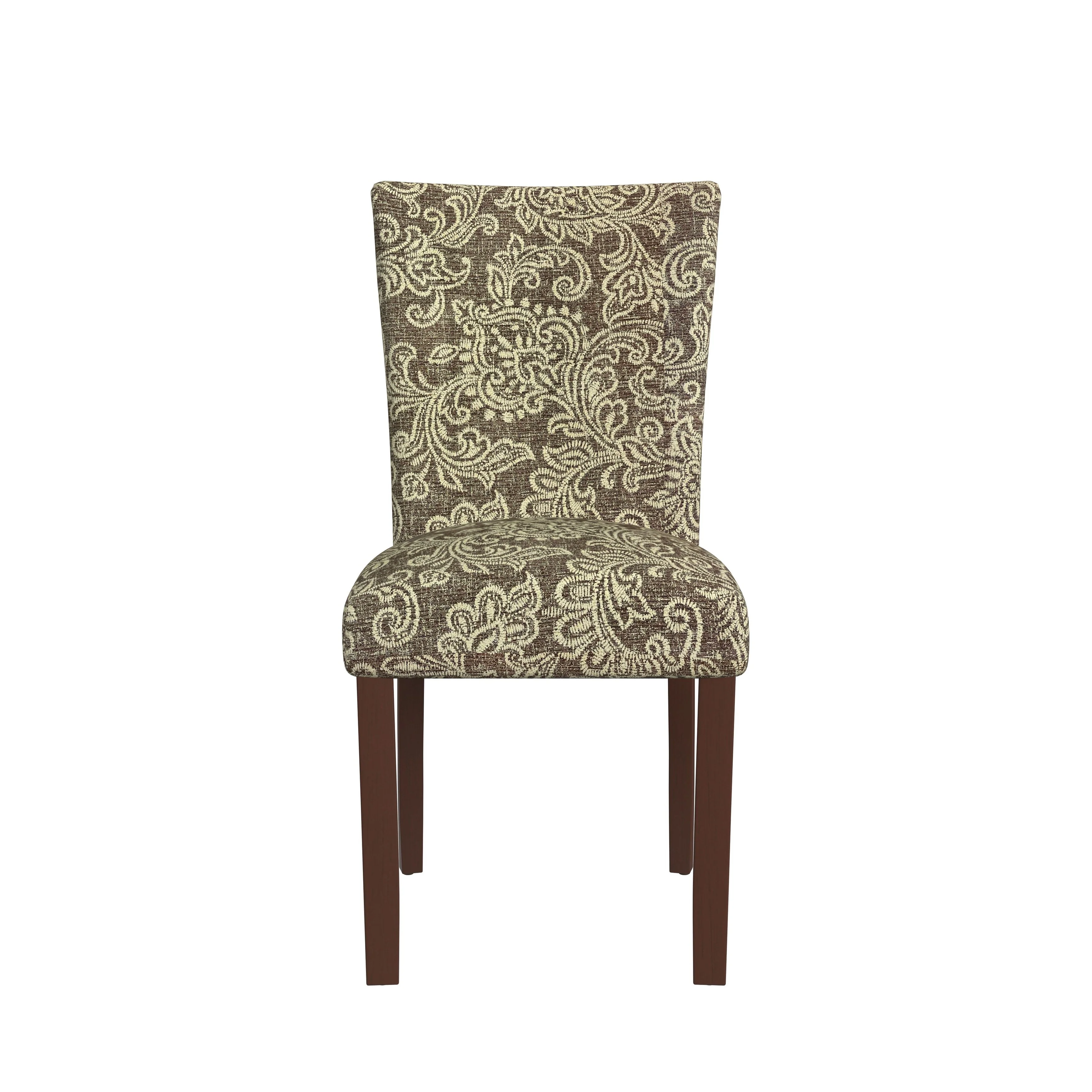 Set of 2 Upholstered Medallion Dining Chairs, Comfortable Parsons Style Chairs for Kitchen and Dining Room - Image 50