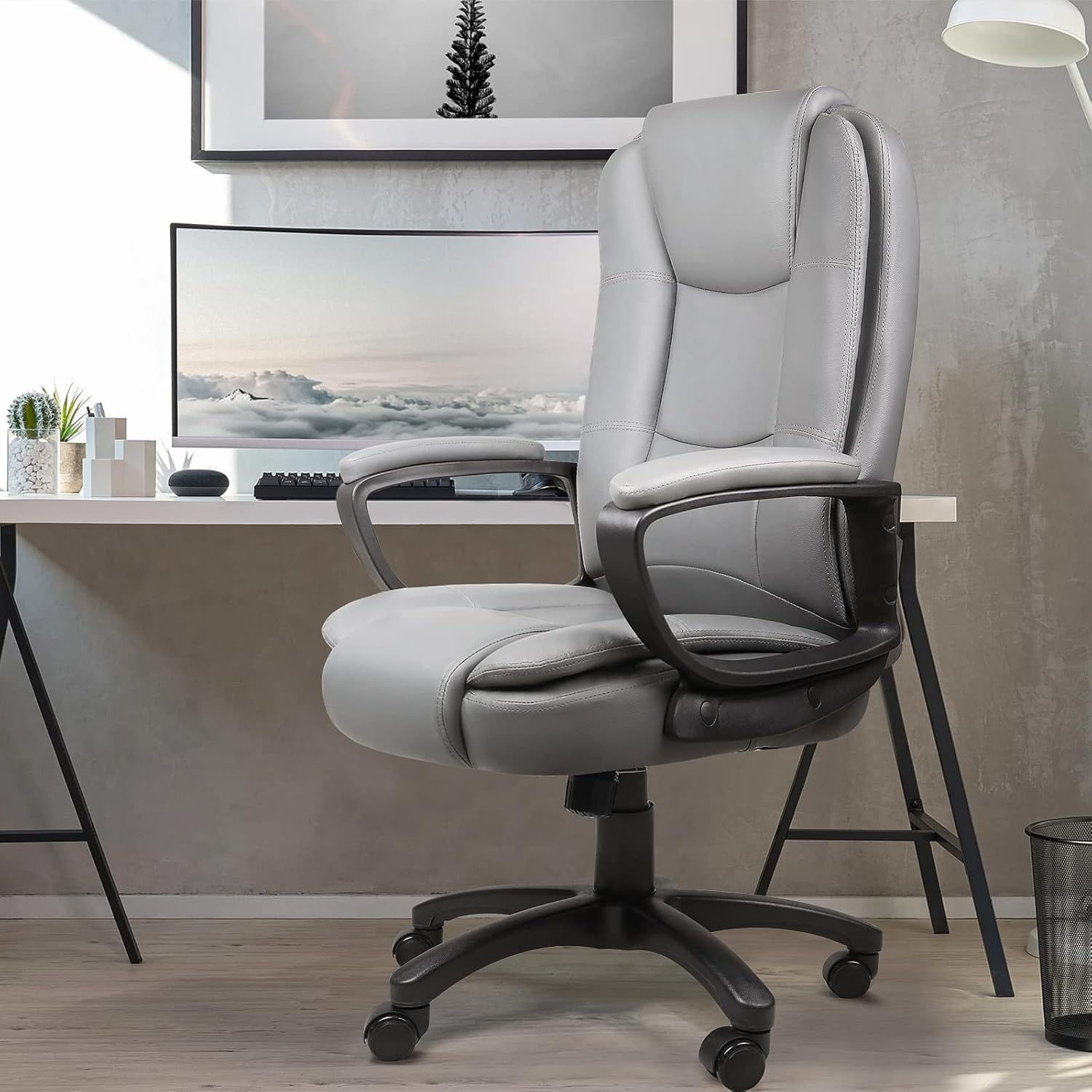 400 LBS Big and Tall Office Chair, Heavy Duty Ergonomic Computer Desk Chair for Home Office and Workspace - Image 27