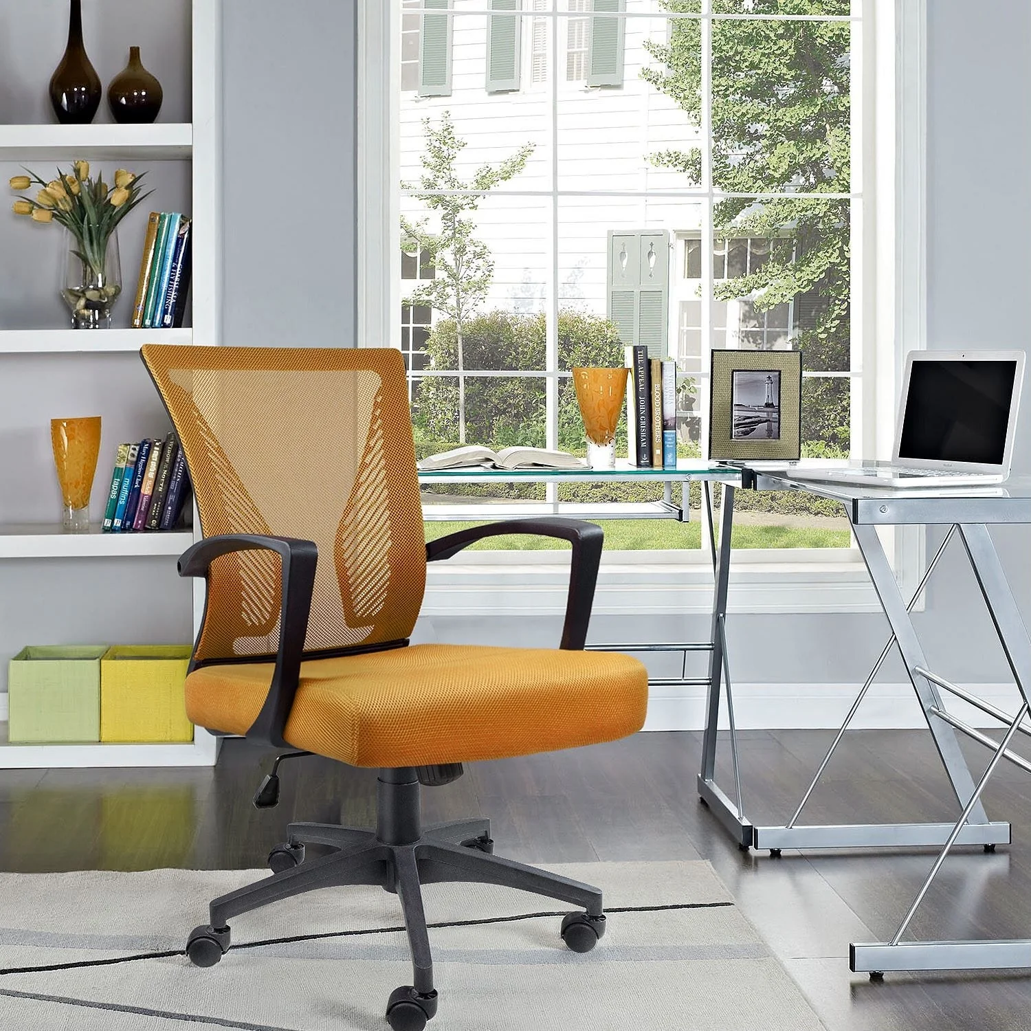 Ergonomic Mesh Office Chair with Lumbar Support, Breathable Computer Desk Chair - Image 59