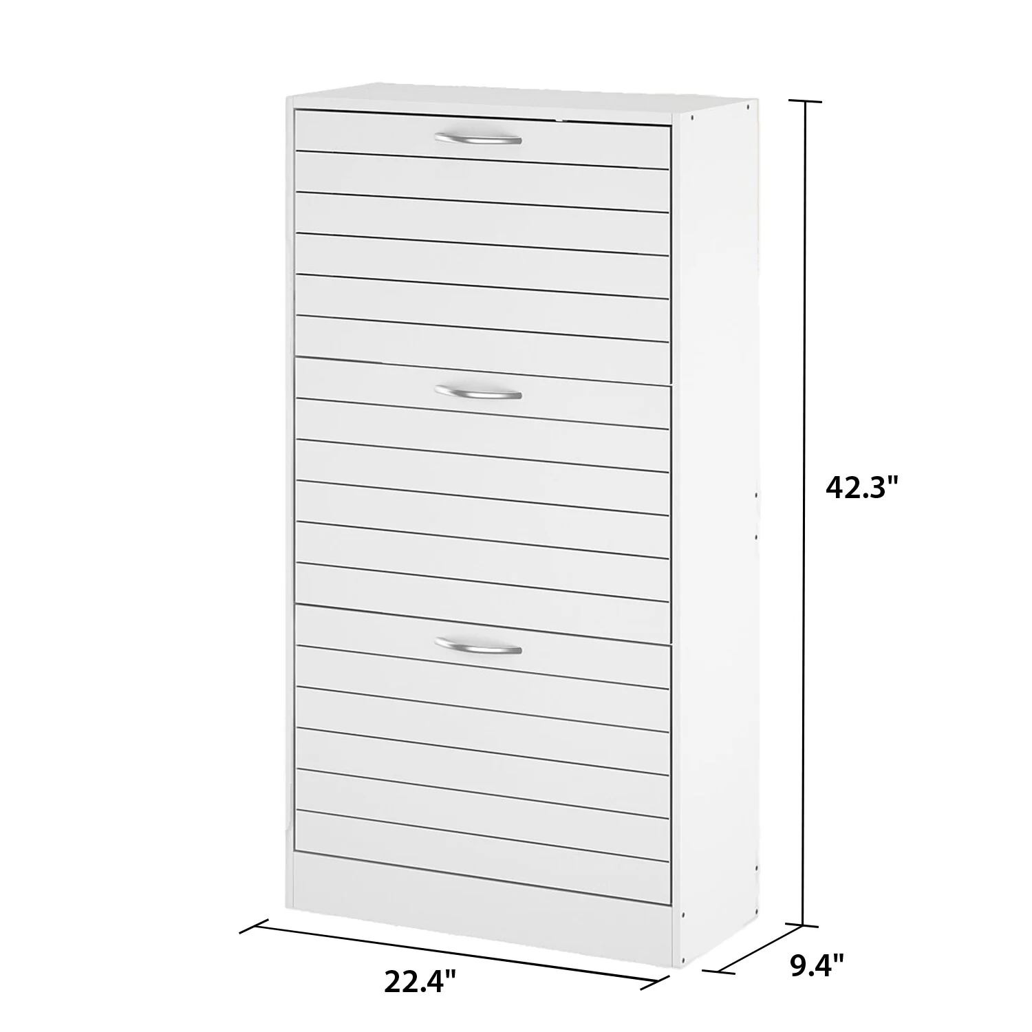 Modern Shoe Storage Cabinet for Entryway and Hallway, Space-Saving Shoe Organizer - Image 31