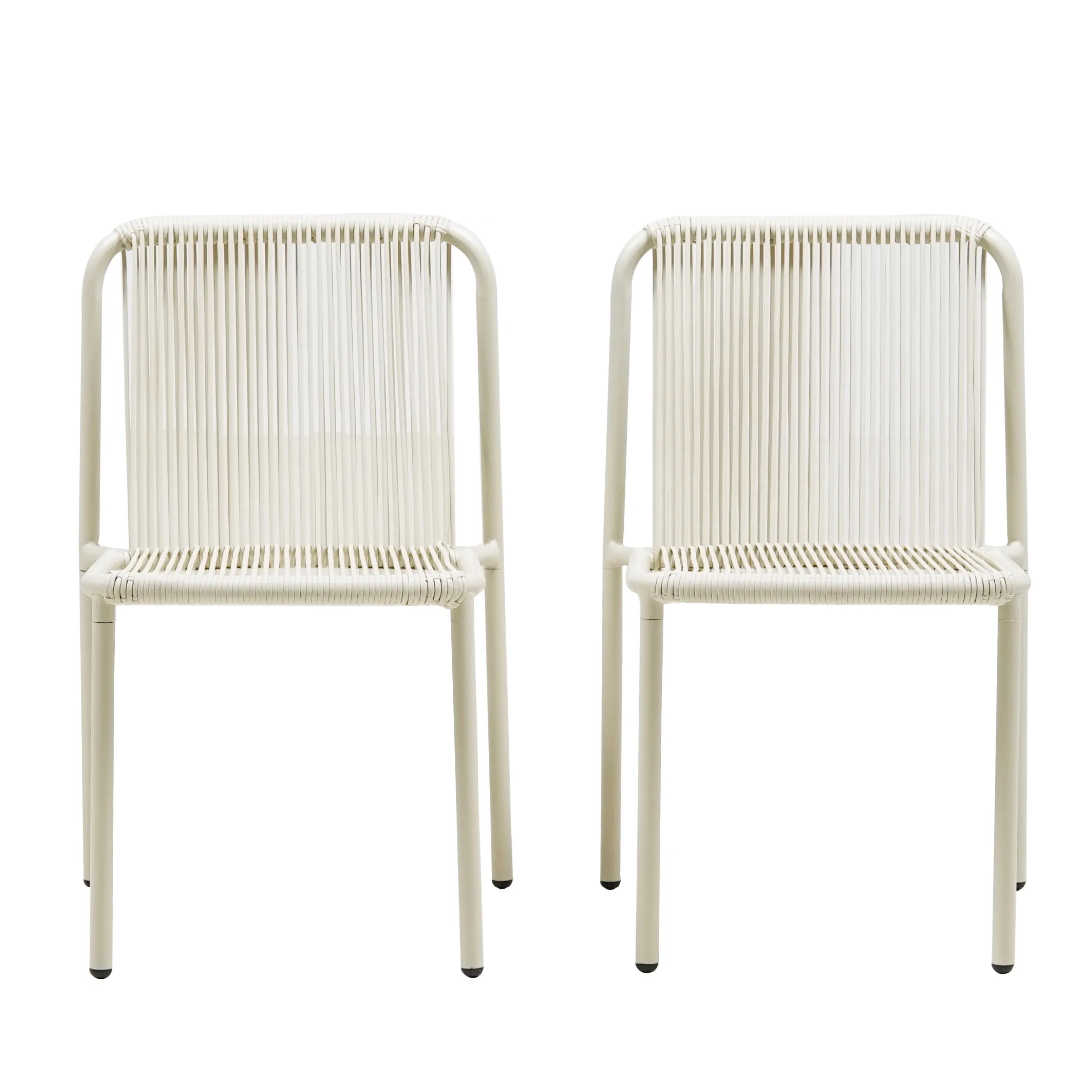Christopher Knight Home Modern Rattan Patio Dining Chairs, Metal Frame, Green, Set of 2 - Image 15