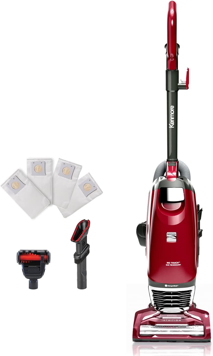 Intuition Bagged Upright Vacuum, Lift-Up Carpet Cleaner