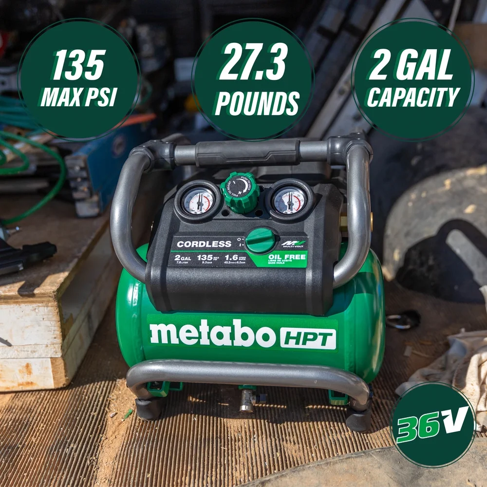 MultiVolt 36V 2 Gallon Cordless Air Compressor (Tool Only) - Image 2