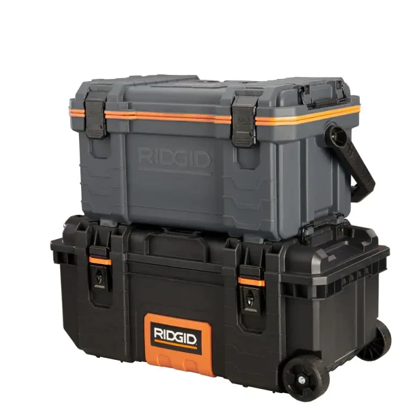 27Qt Cold Box – High-Impact Resin Cooler with Carry Handle - Image 3