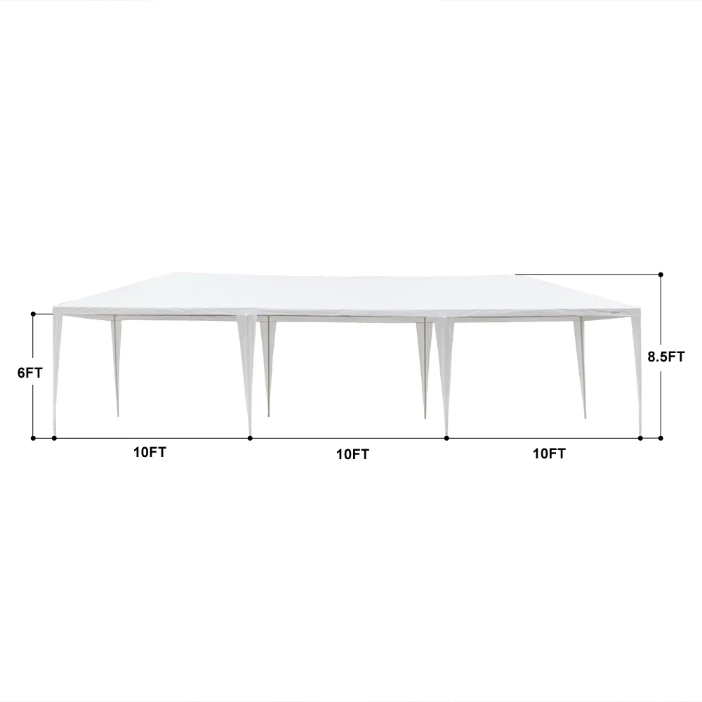 SalonMore 10'x30' Party Wedding Patio Tent w/5 Canopy Gazebo Pavilion Event - Image 9