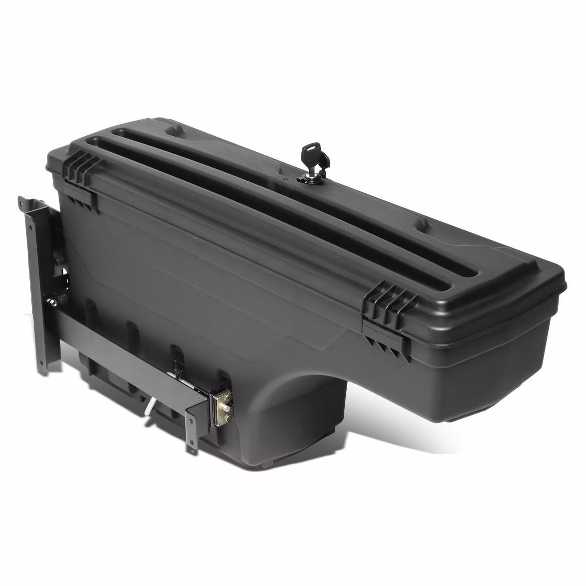 DNA Motoring ZTL-Y-0124 For 2007 to 2019 Chevrolet Silverado GMC Sierra Right Side Truck Bed Wheel Well Storage Case Tool Box 08 09 10 11 12 13 14 15