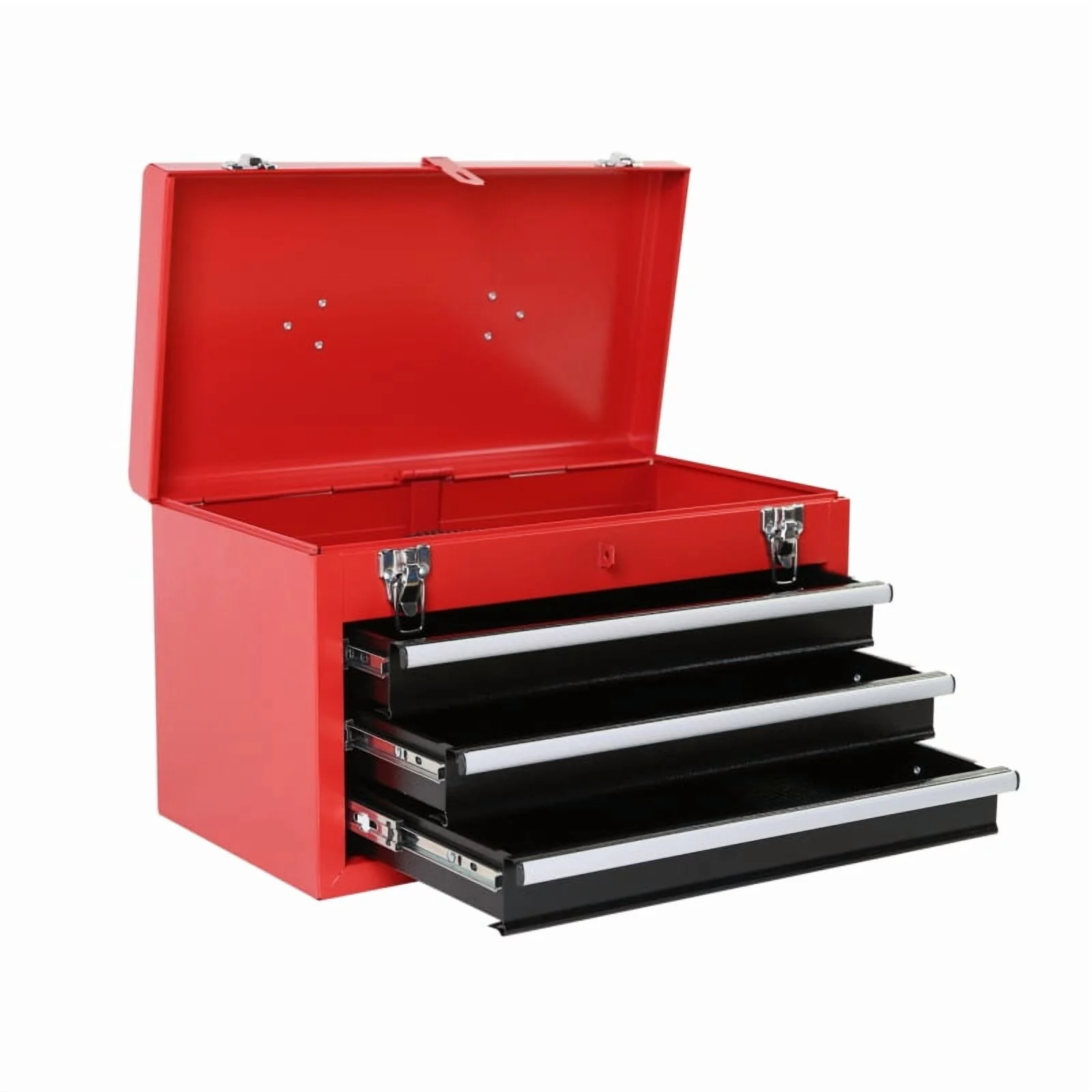 3-Drawer Rolling Tool Chest with Wheels -C Heavy-Duty Storage Cabinet, Locking System, and Adjustable Shelf for Garage and Warehouse - Image 22