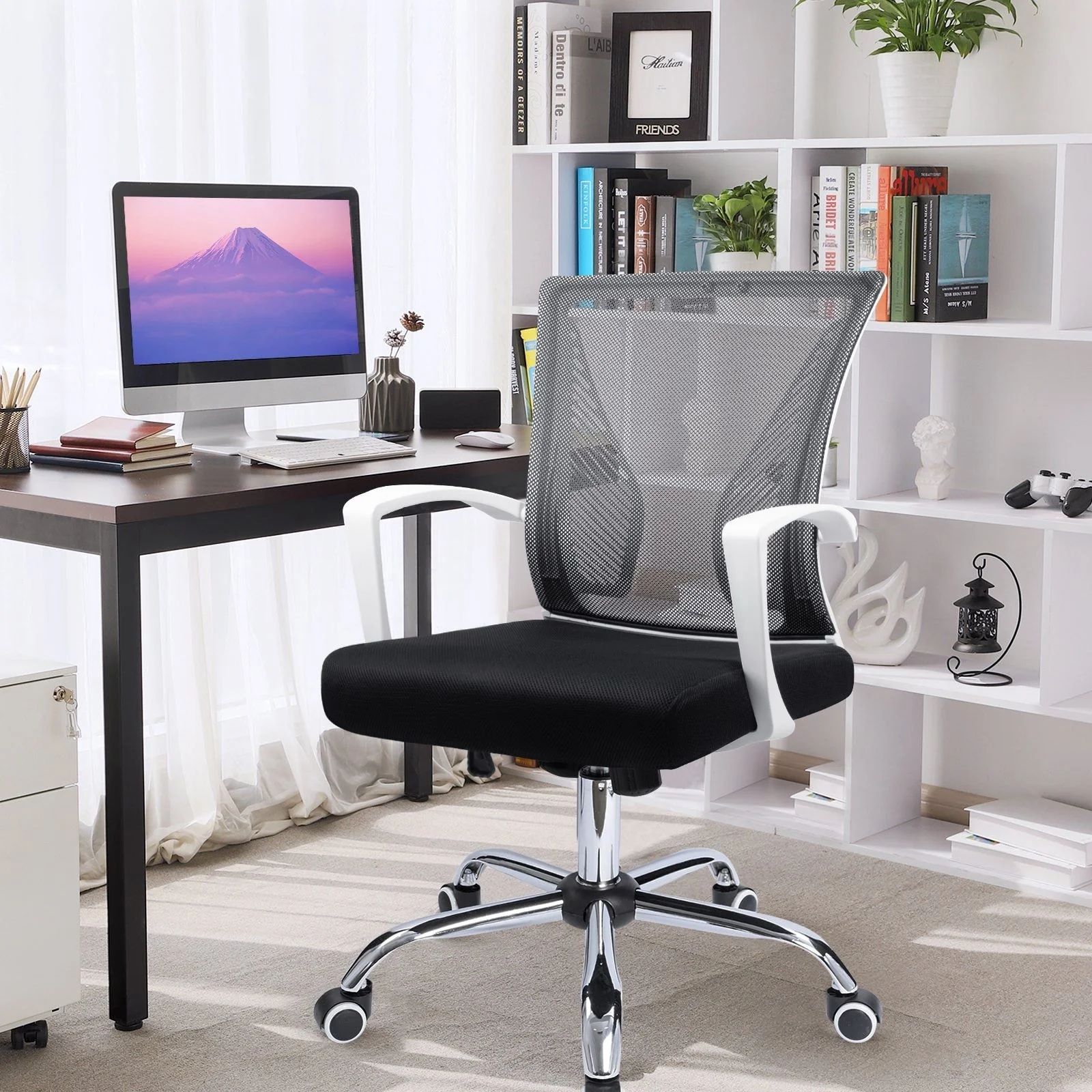 Ergonomic Mesh Office Chair with Lumbar Support, Breathable Computer Desk Chair - Image 22
