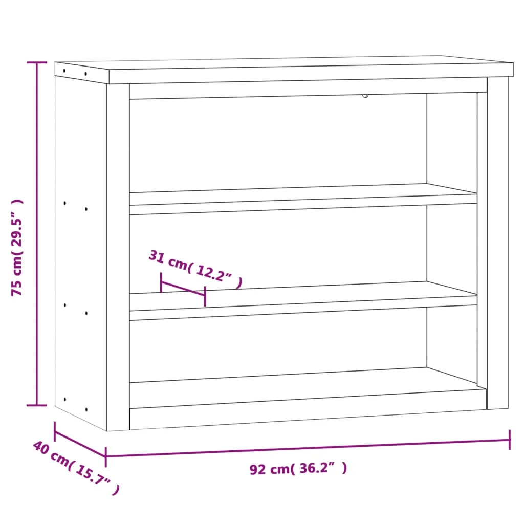 vidaXL Kitchen Wall Cabinet with Shelf Storage Restaurant Stainless Steel - Image 19