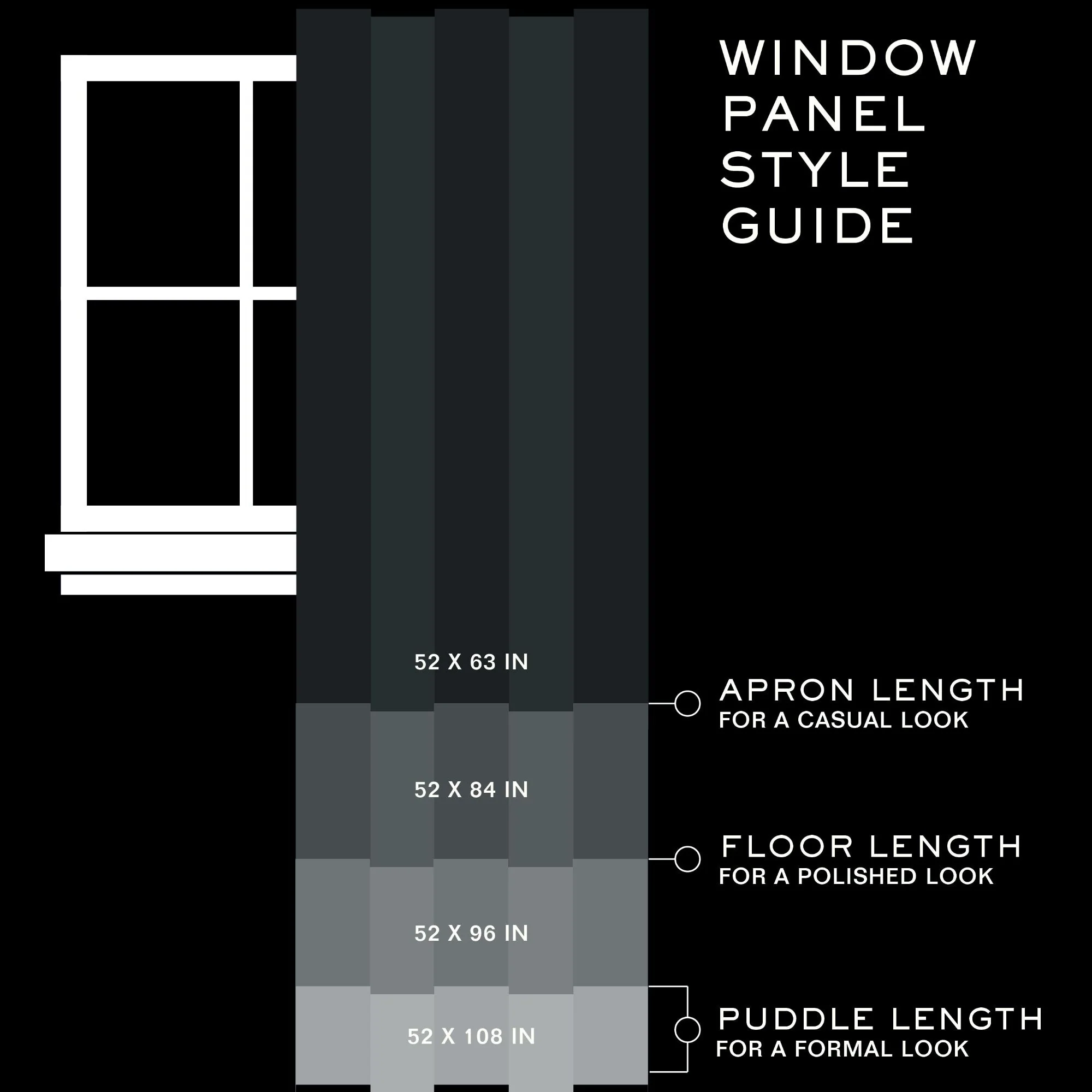 Blackout Single Curtain Panel, Back Tab and Rod Pocket Window Curtain - Image 17