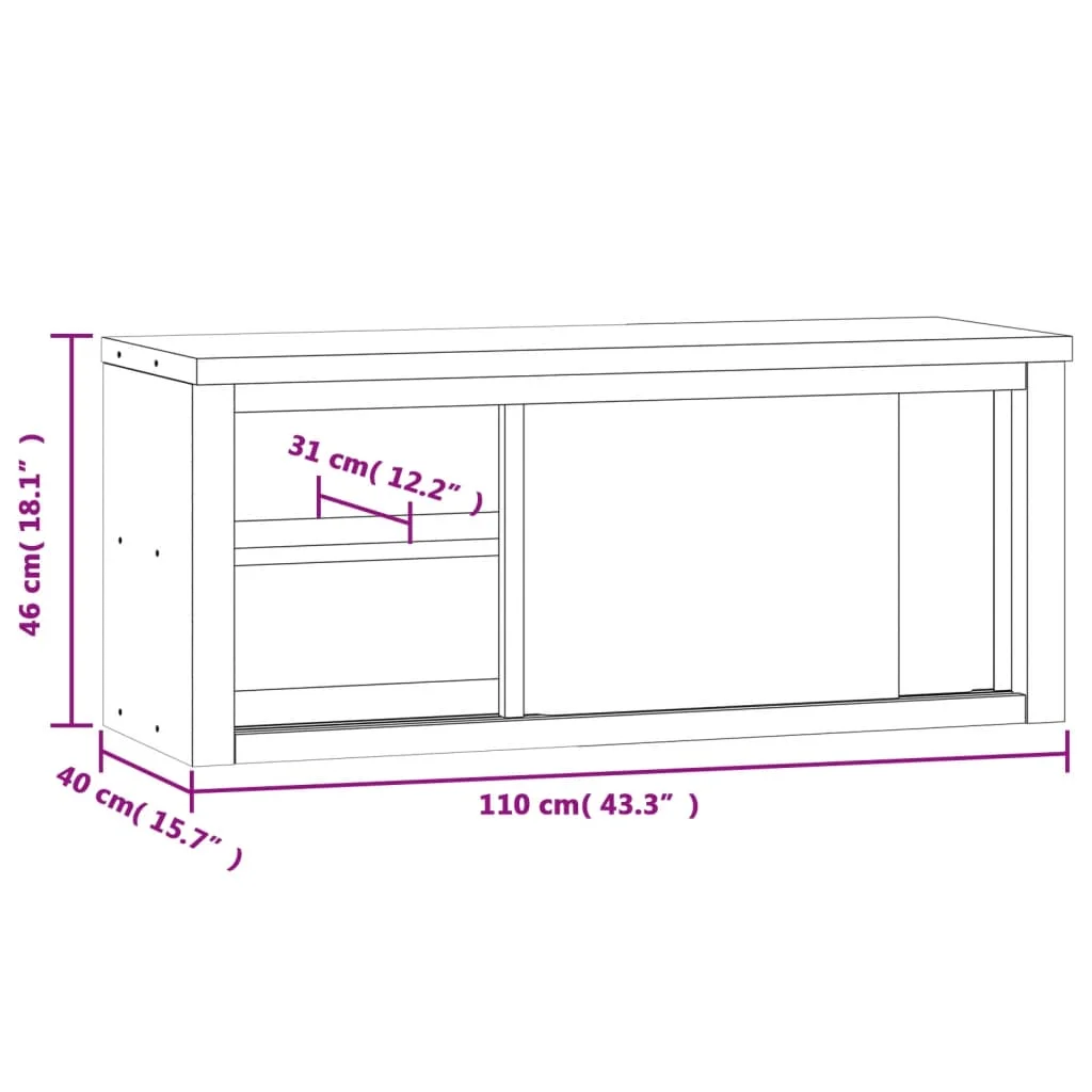 vidaXL Kitchen Wall Cabinet with Shelf Storage Restaurant Stainless Steel - Image 52