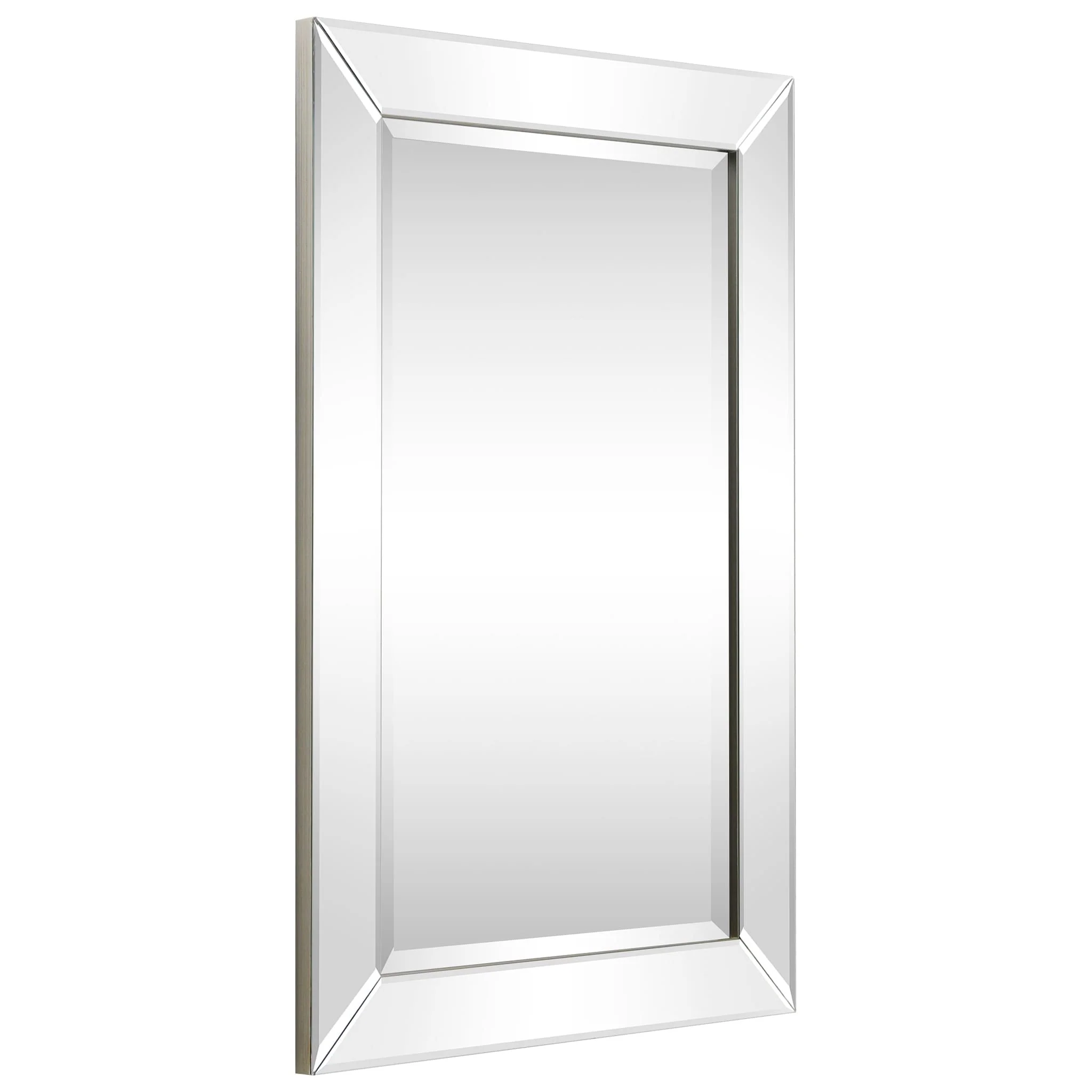 Beveled Rectangular Clear HD Wall Mirror, Bathroom Vanity and Bedroom Mirror, 3 Sizes - Image 15