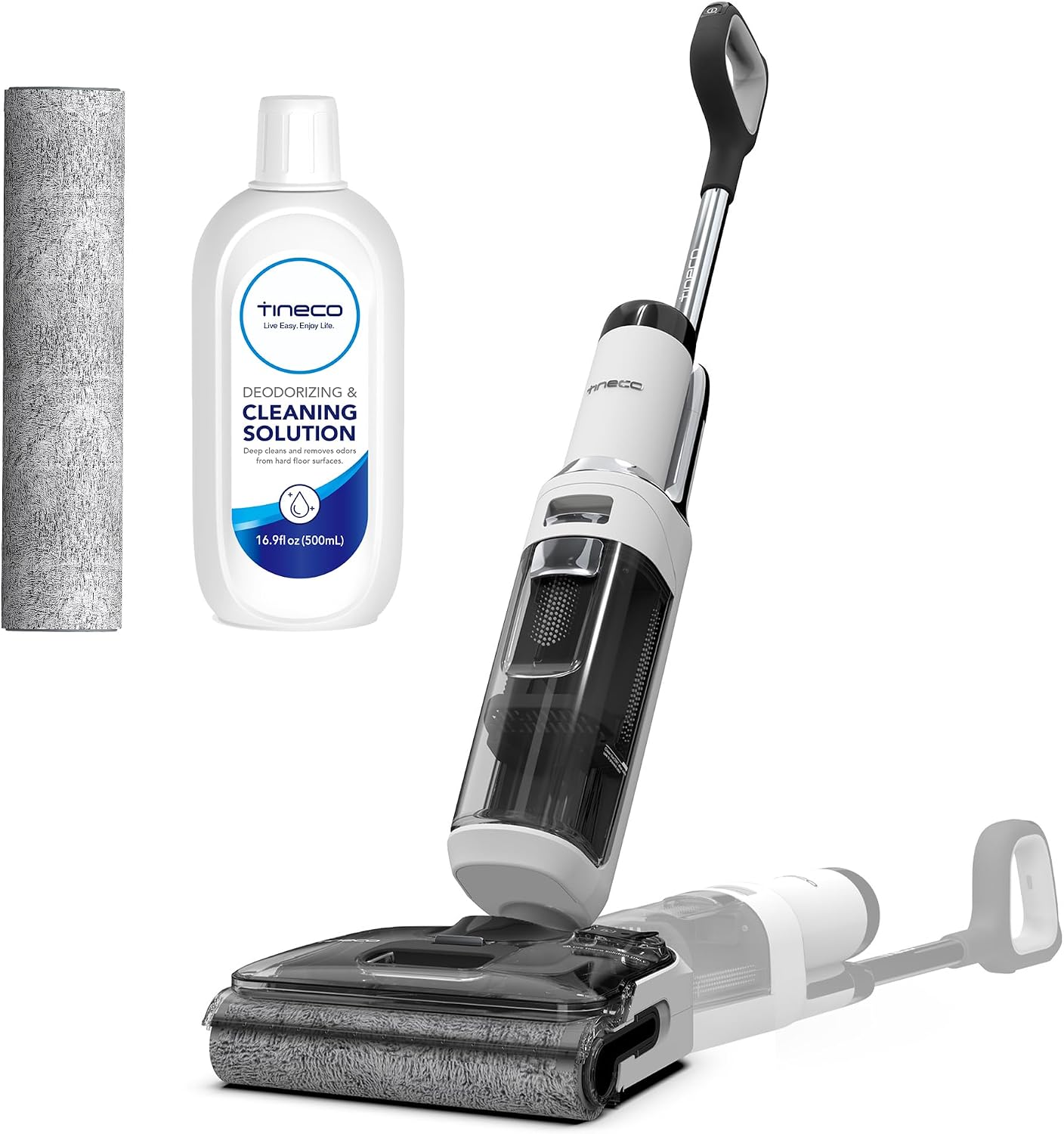 Floor ONE Stretch S6 Cordless Wet Dry Vacuum Cleaner, 180° Lay-Flat Smart Vacuum Mop, 40 Minutes Long Runtime, 158℉ Flashdry Self-Cleaning, Dual-Sided Edge Cleaning, Lightweight Floor Cleaner - Image 2