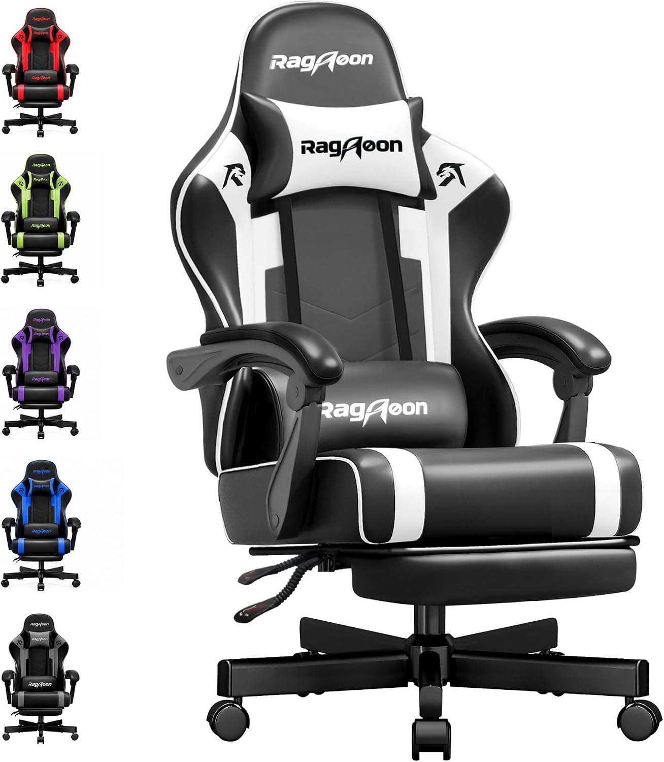 Gaming Chair for Adults Gamer Game Ergonomic PC Chair, 7-Point Support - Image 6