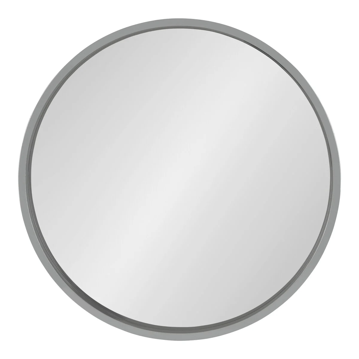 Round Wood Accent Wall Mirror, Modern Decorative Wooden Frame Mirror for Living Room, Bedroom and Entryway - Image 88