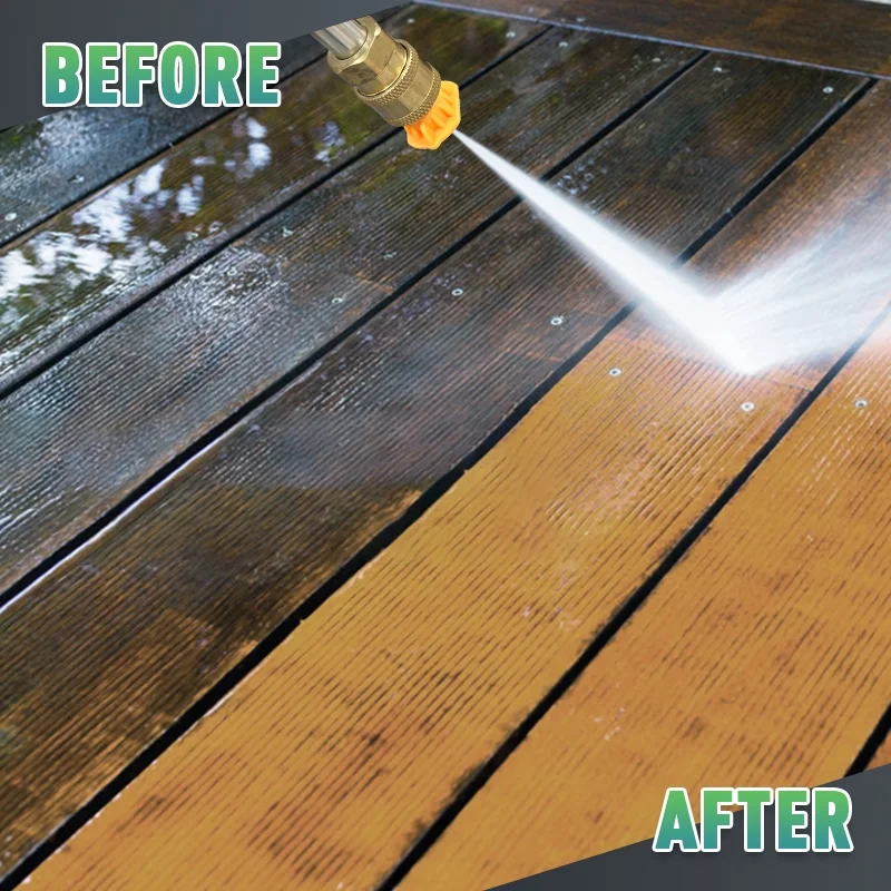 Electric Pressure Washer 5000PSI-Max 3.6GPM Power Washer Touch Screen Adjustable Pressure,4 Nozzles and 500ml Foam Cannon Power Washer Cleaning for Patio Yellow - Image 7
