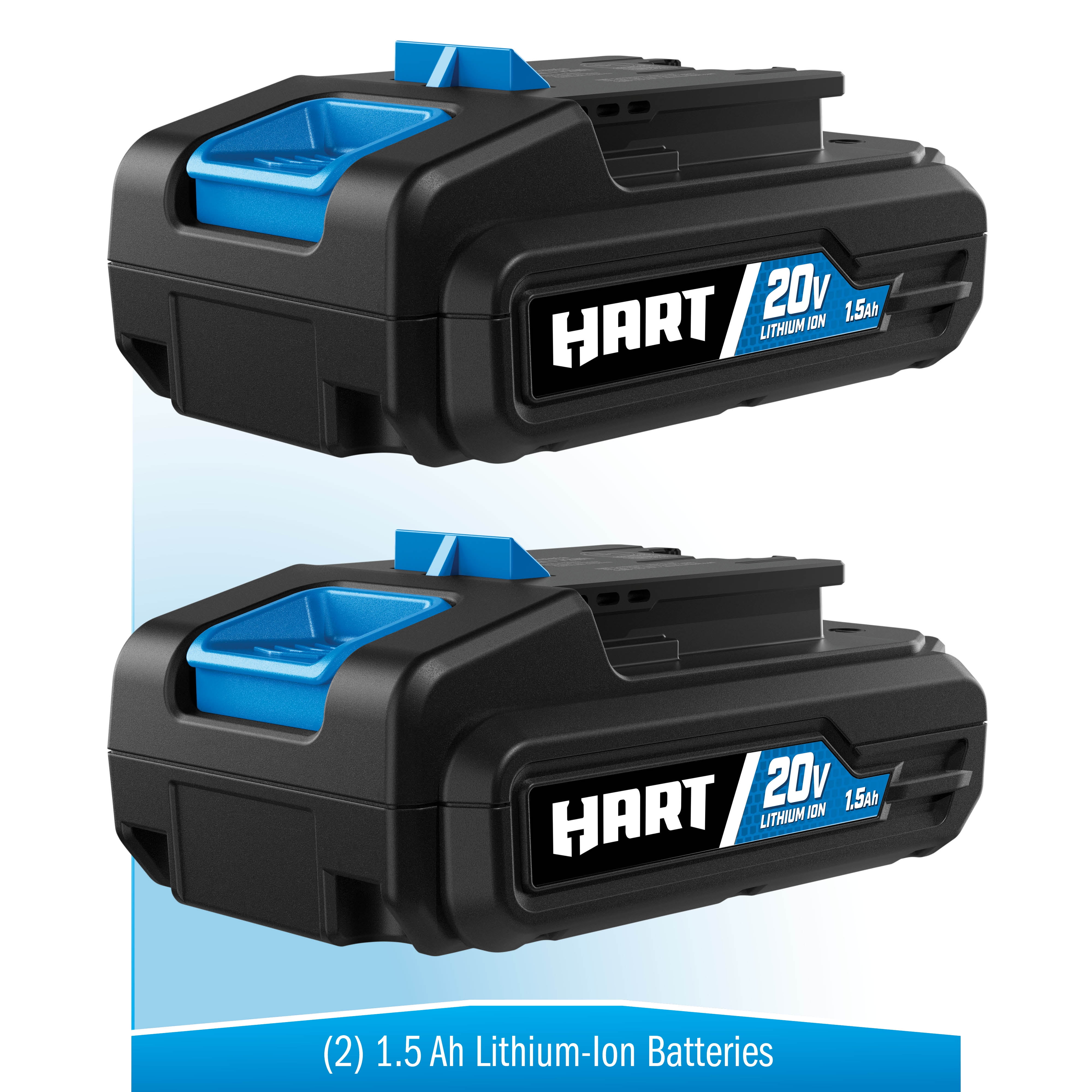 HART 20 Volts 4-Tool Battery-Powered Combo Kit, (2) 1.5Ah Lithium-Ion Batteries - Image 14