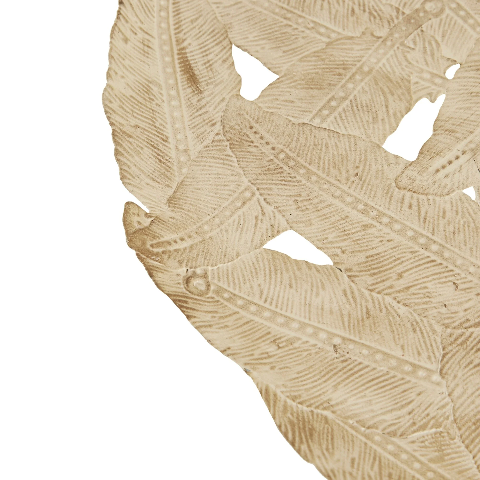 Textured Feather 3-Piece Metal Disc Wall Decor Set, Decorative Wall Art for Home - Image 35