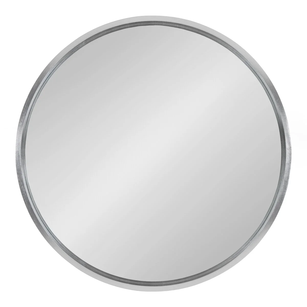 Round Wood Accent Wall Mirror, Modern Decorative Wooden Frame Mirror for Living Room, Bedroom and Entryway - Image 53