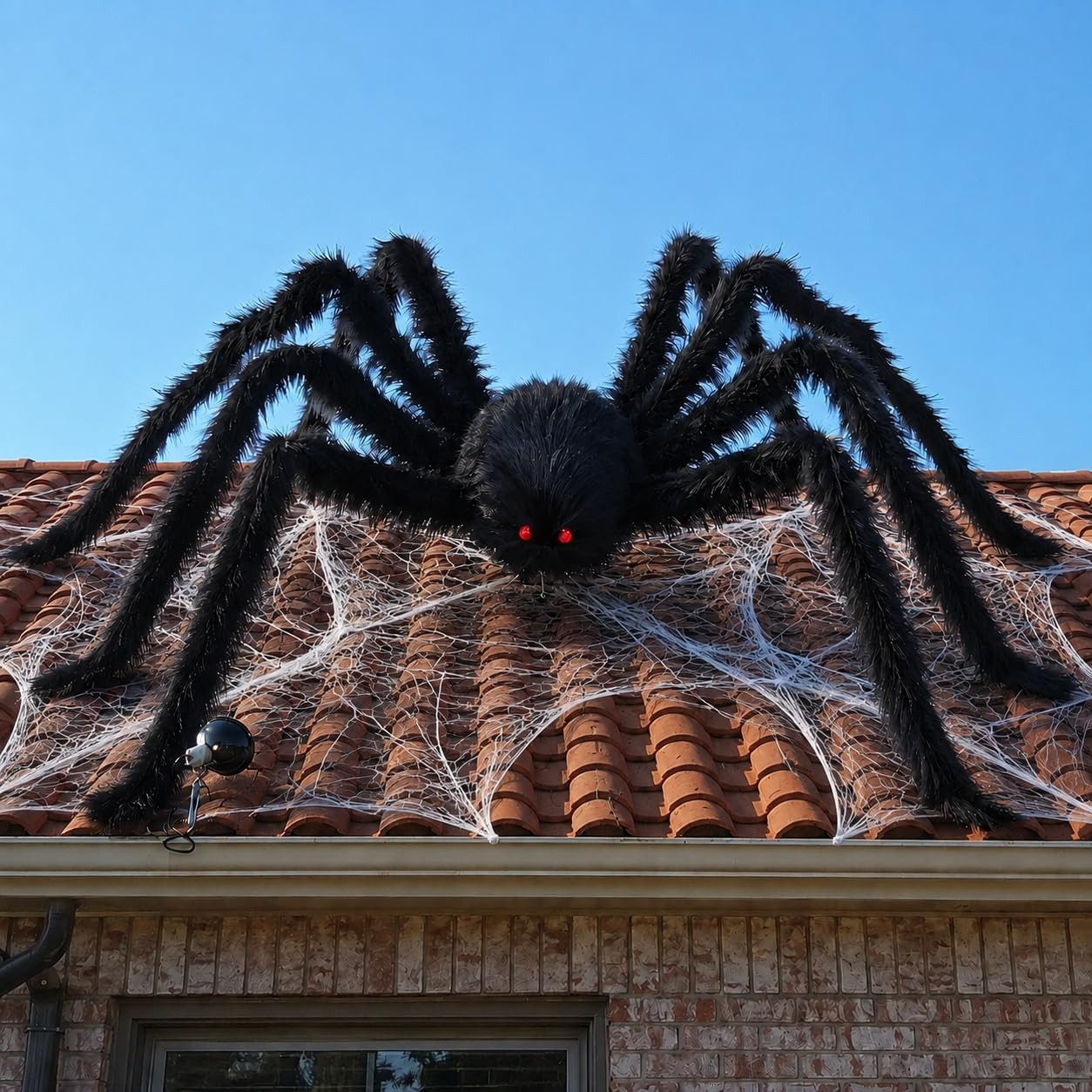 12 Foot Giant Spider Halloween Outdoor Decoration