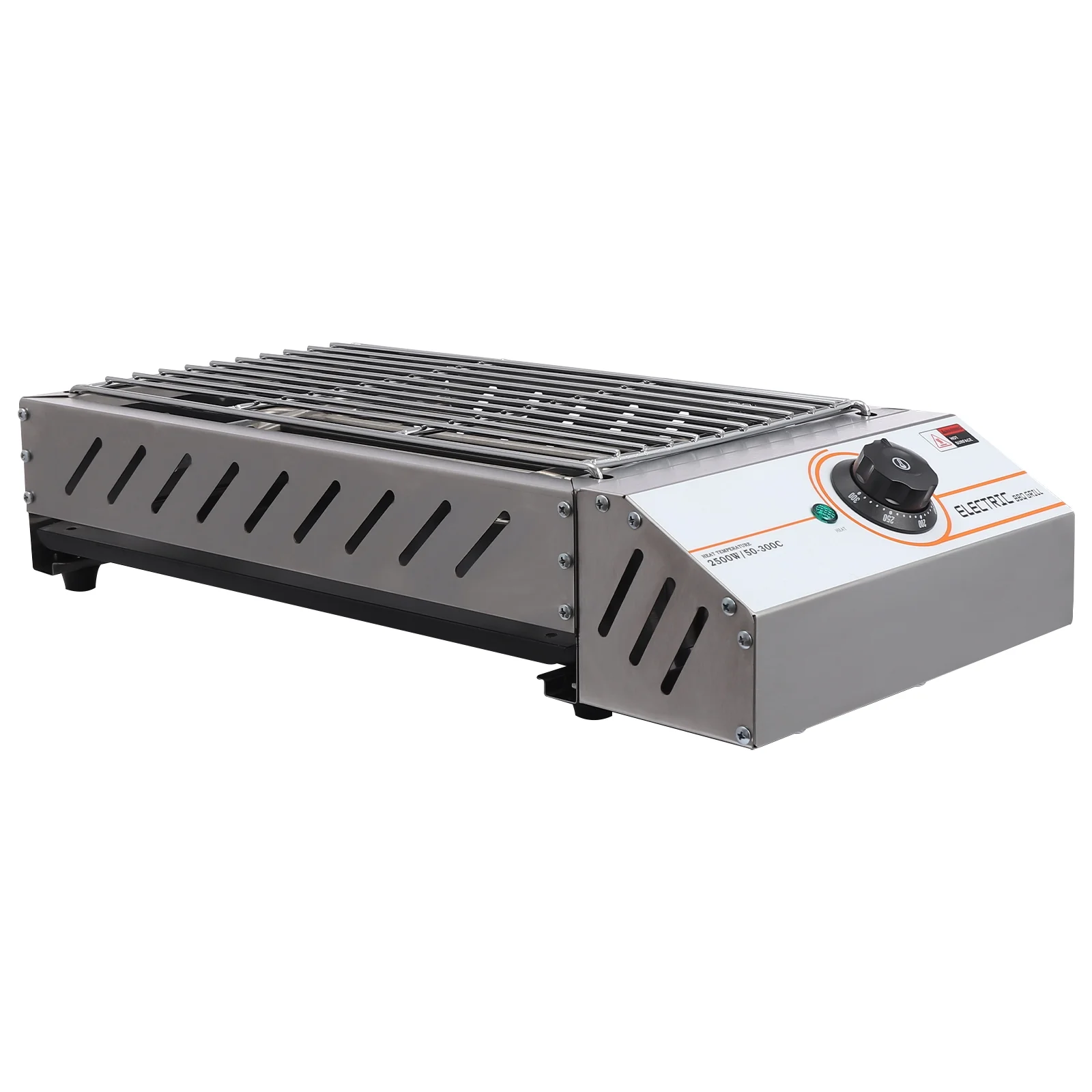 Compact Electric Griller with Adjustable Temperature, 122-572-F, Non-Stick Surface, Easy Cleaning, Perfect for Small Spaces & Countertops - Image 9
