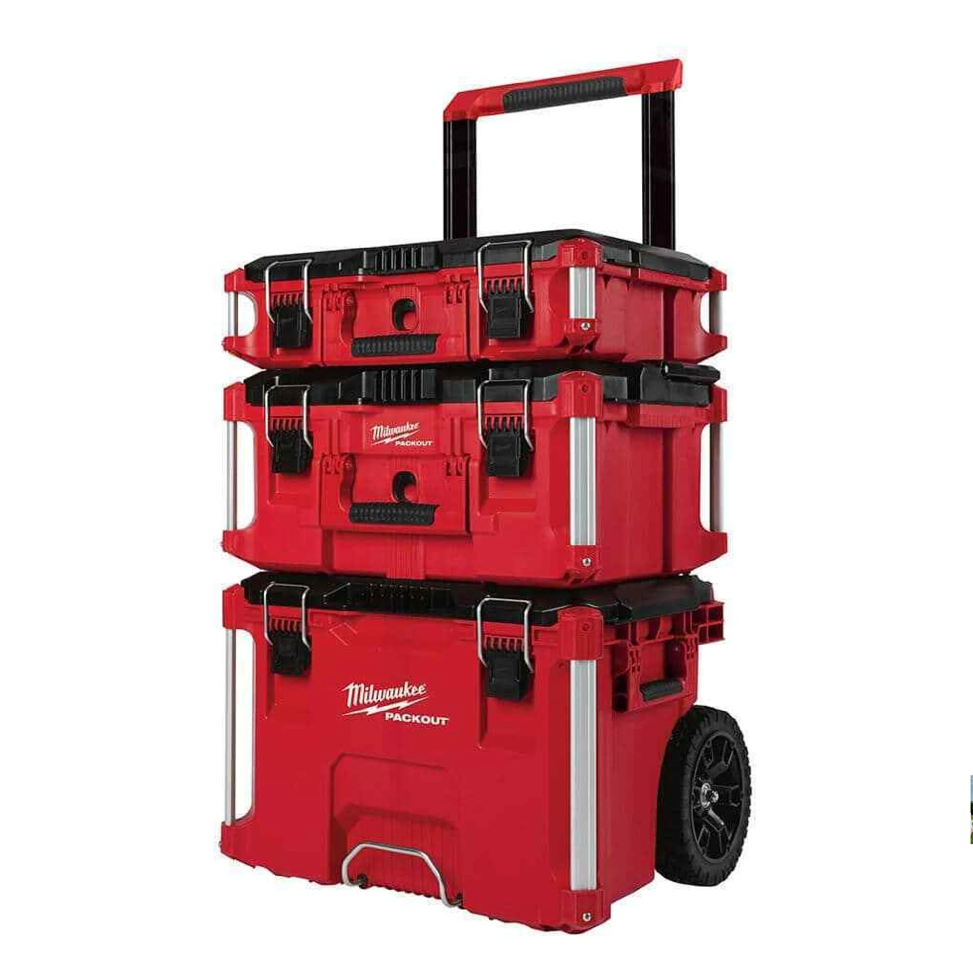 Milwaukee 48-22-8401 PACKOUT 22 in. Rolling Tool Box, 22 in. Large Tool Box 22 in. Medium Tool Box - Image 2