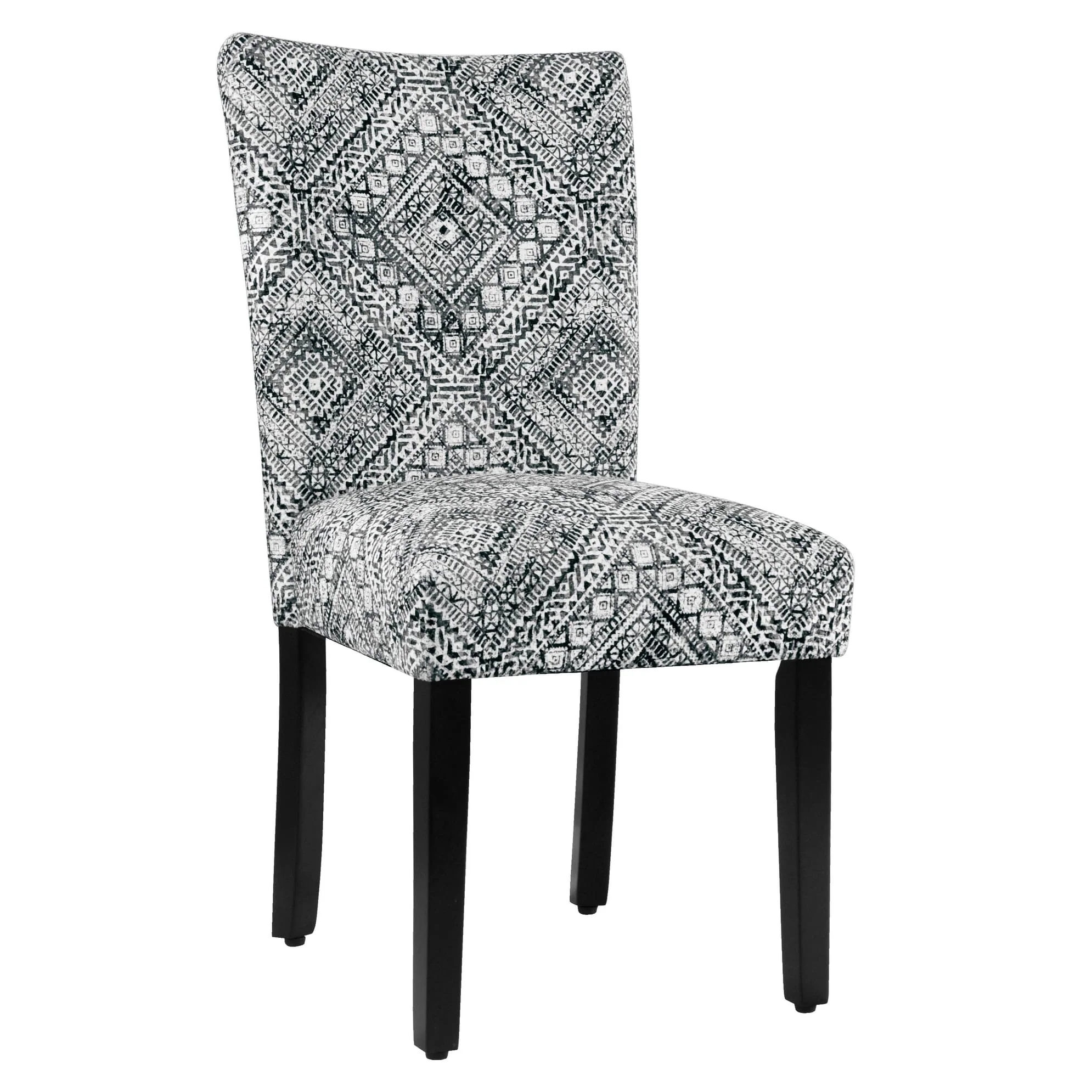 Set of 2 Upholstered Medallion Dining Chairs, Comfortable Parsons Style Chairs for Kitchen and Dining Room - Image 34