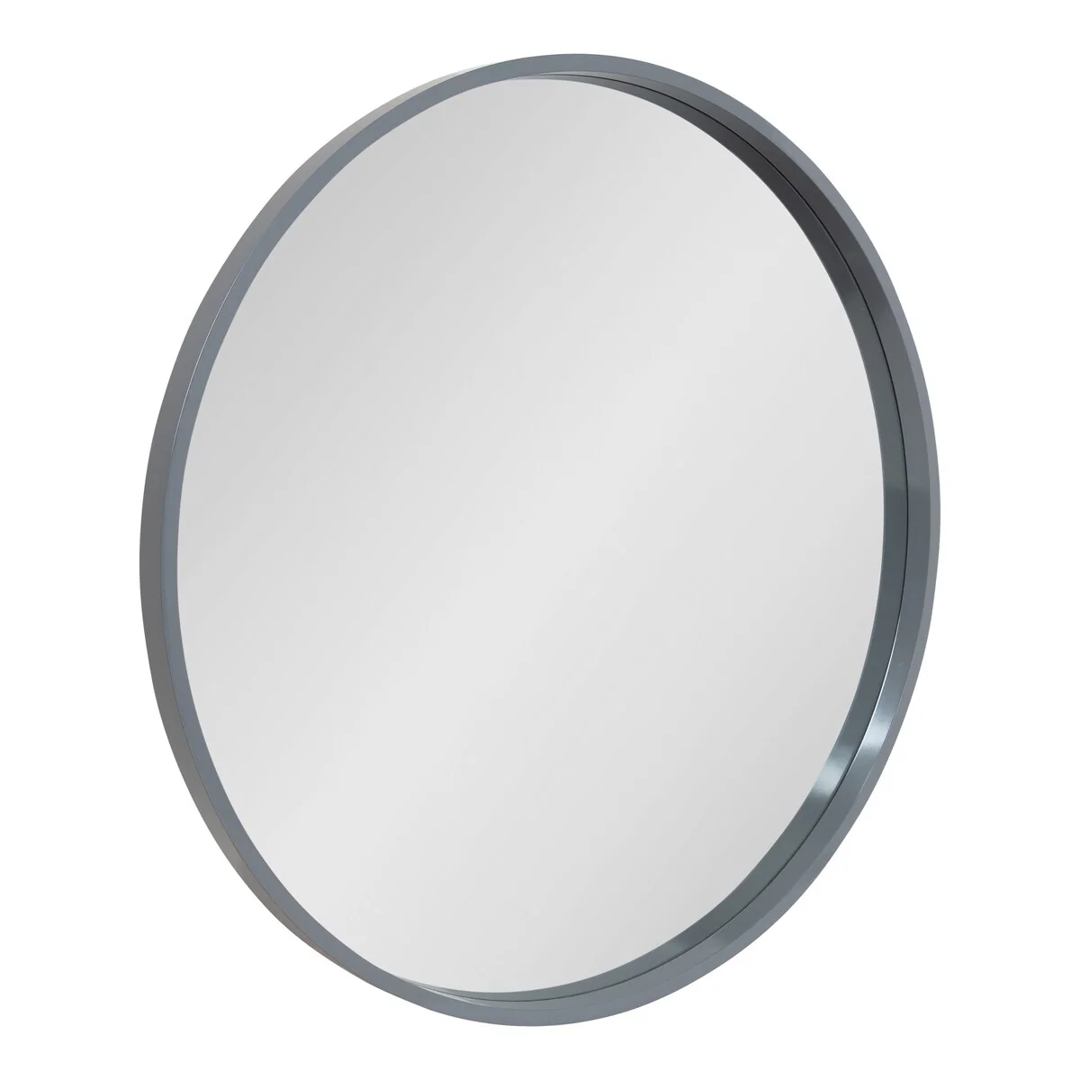 Round Wood Accent Wall Mirror, Modern Decorative Wooden Frame Mirror for Living Room, Bedroom and Entryway - Image 31