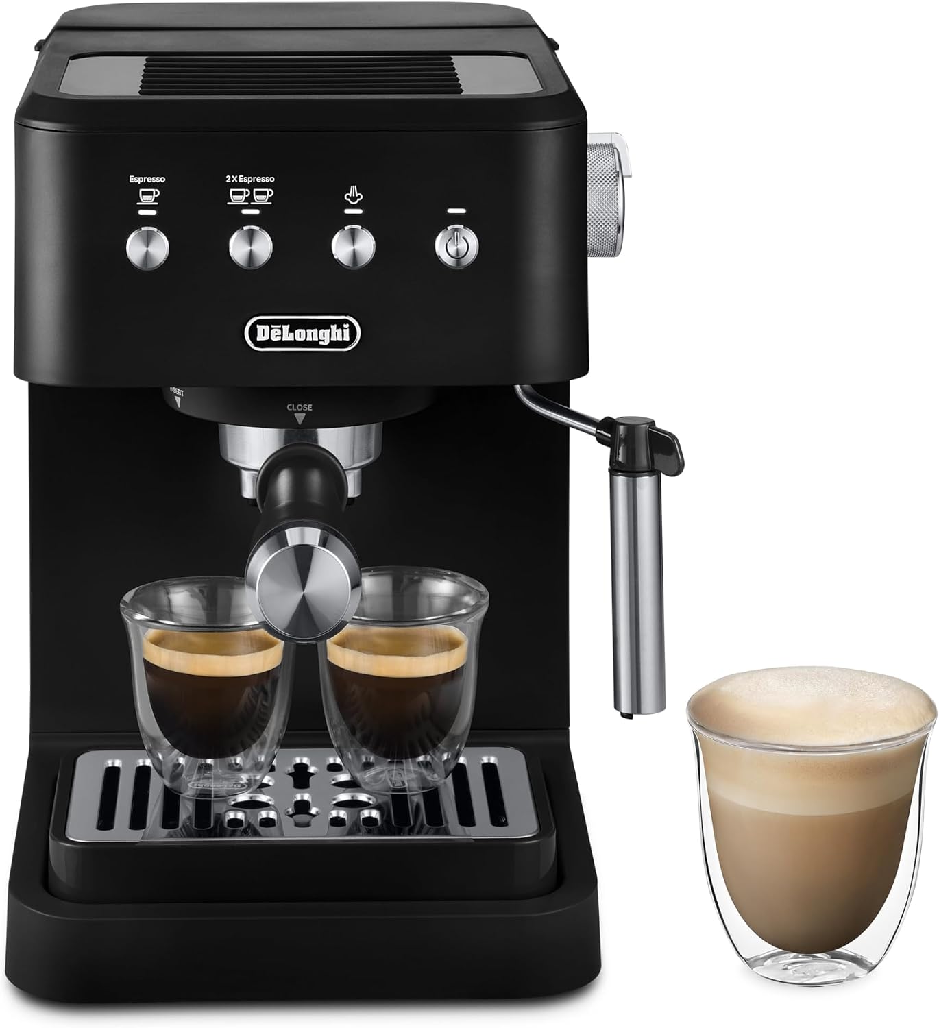 Classic Signature Espresso Machine, Adjustable Milk Frother - Image 3