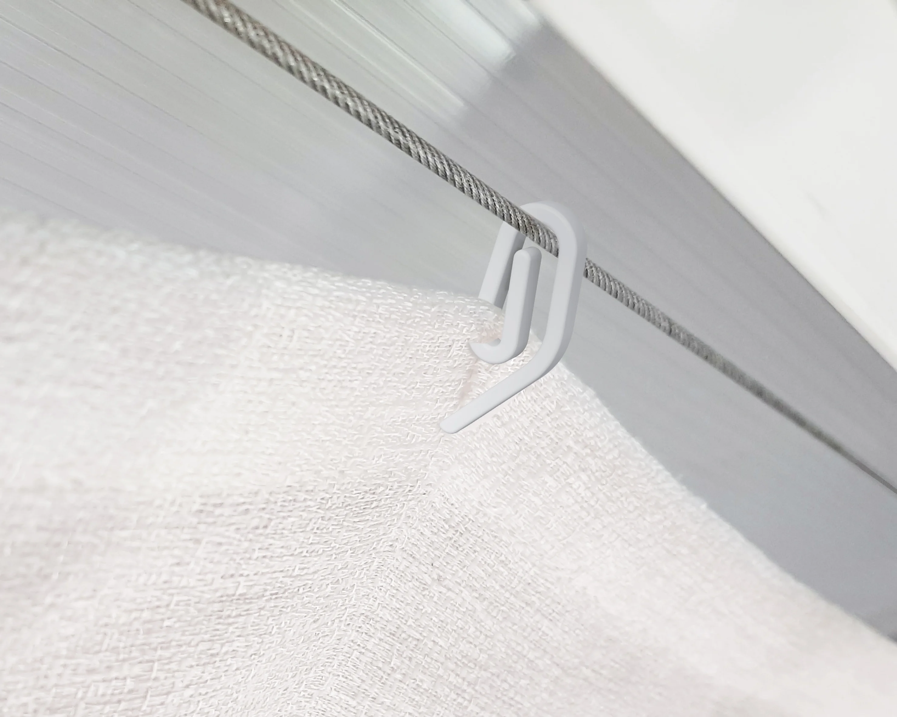 Palram - Canopia Patio Cover Blinds 10' x 10' - White for Feria 10', Olympia, Sierra 10' and Sanremo 10' - Image 9
