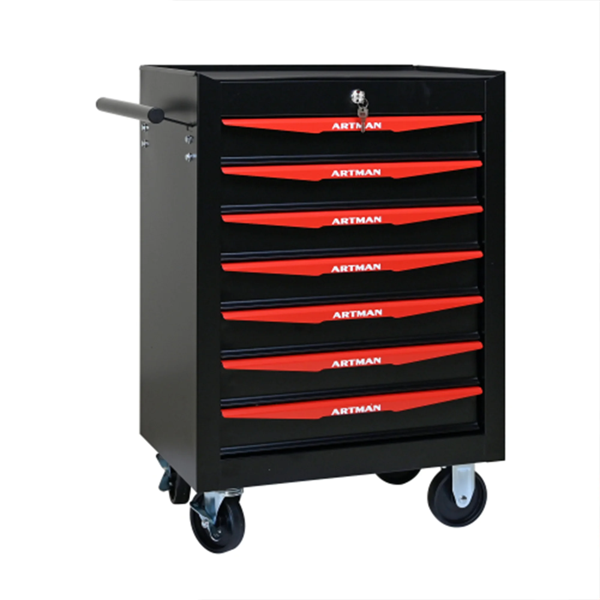 ARTMAN 20" 5-Drawer Rolling Metal Tool Chest Cabinet,Steel Tool Storage Box Organizer for Garage Workshop Warehouse - Image 35