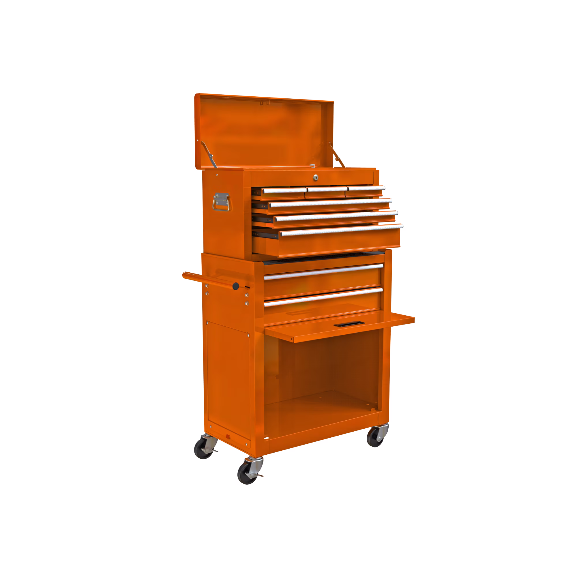 Rolling Tool Chest with Wheels and Drawers, 8-Drawer Tool Storage Cabinet - Image 3