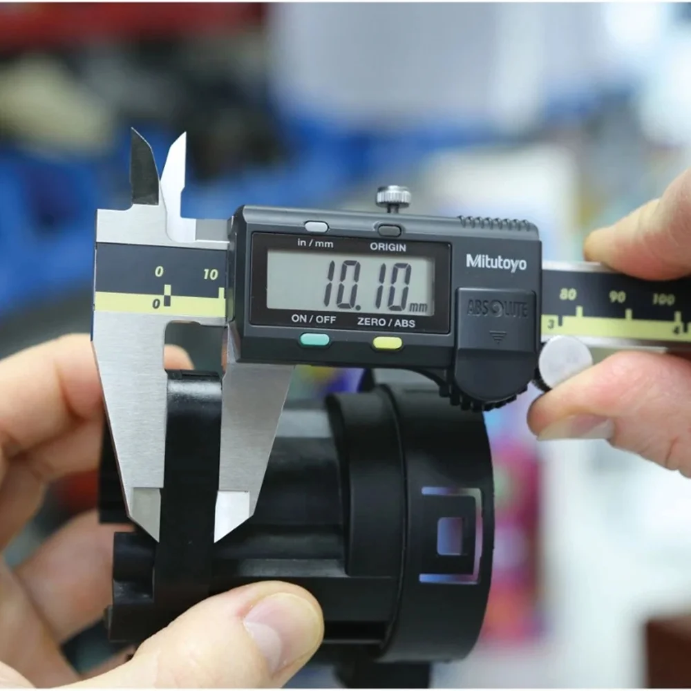Mitutoyo 500-193-30 Advanced Onsite Sensor AOS Digital Caliper LCD Vernier Caliper Stainless Steel Measuring Tools 500 Series, 0" to 12"/0 to 300mm Measuring Range, 0.0005"/0.01mm Resolution, AOS - Image 7