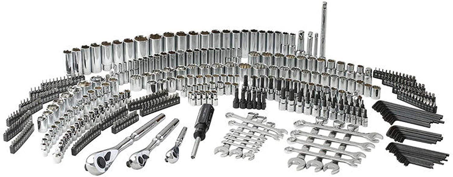 450-Piece Mechanics Set, Ratchet Socket Hand Wrench - Image 4