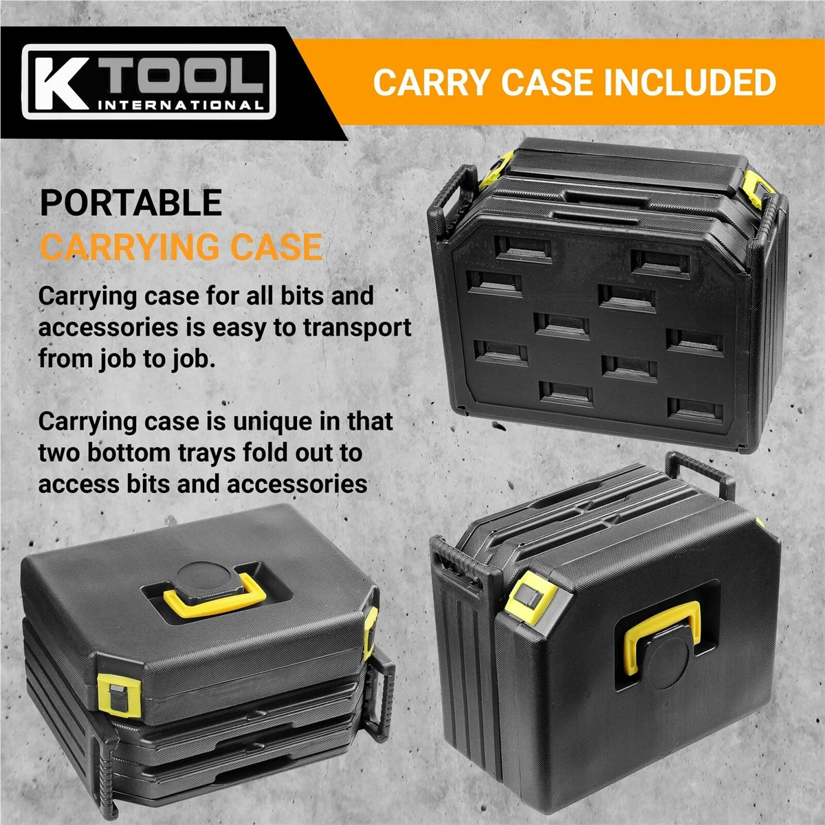 K Tool 10330 326-Piece Drill Bit/Accessory Set, Portable, Versatile Use - Image 3