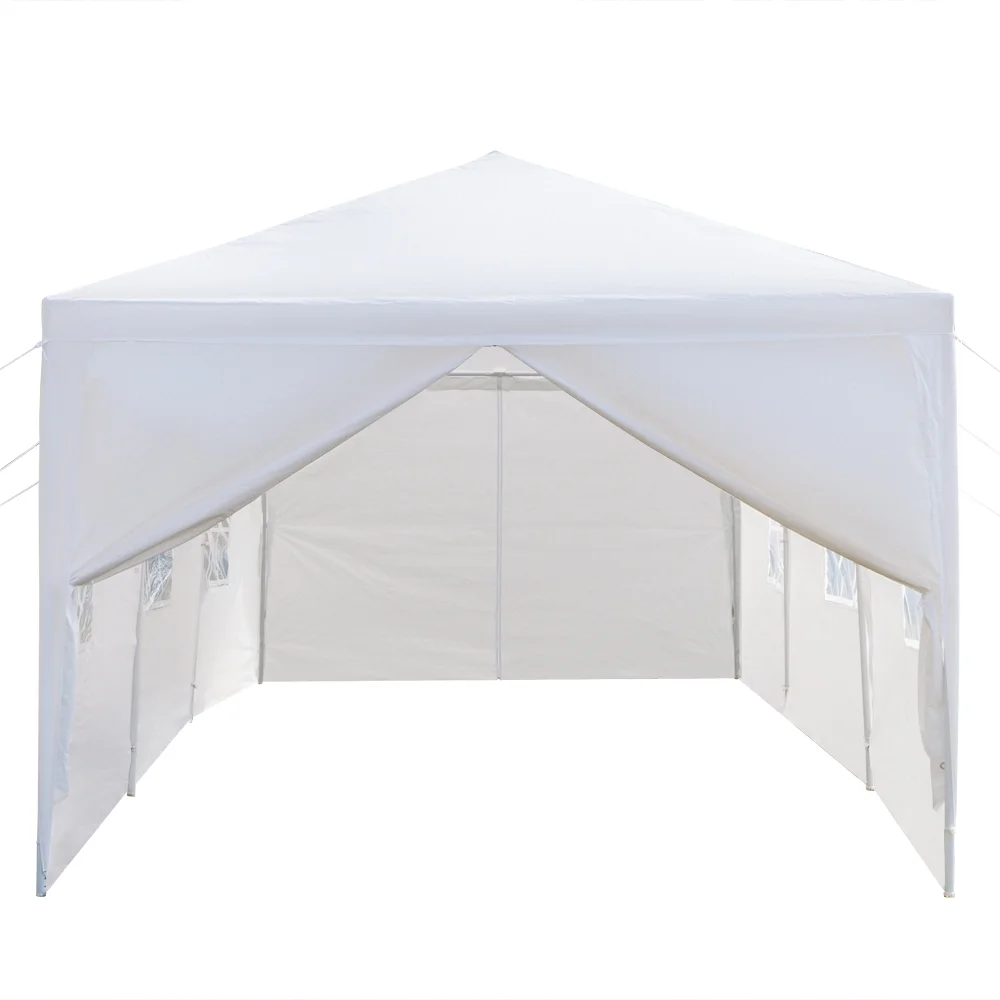 10'x30' Canopy Tents for Outside, Waterproof Outdoor Gazebo BBQ Shelter Pavilion with 8 Removable Sidewalls, for Party Wedding Catering Gazebo Garden Beach Camping Patio, S10188 - Image 6