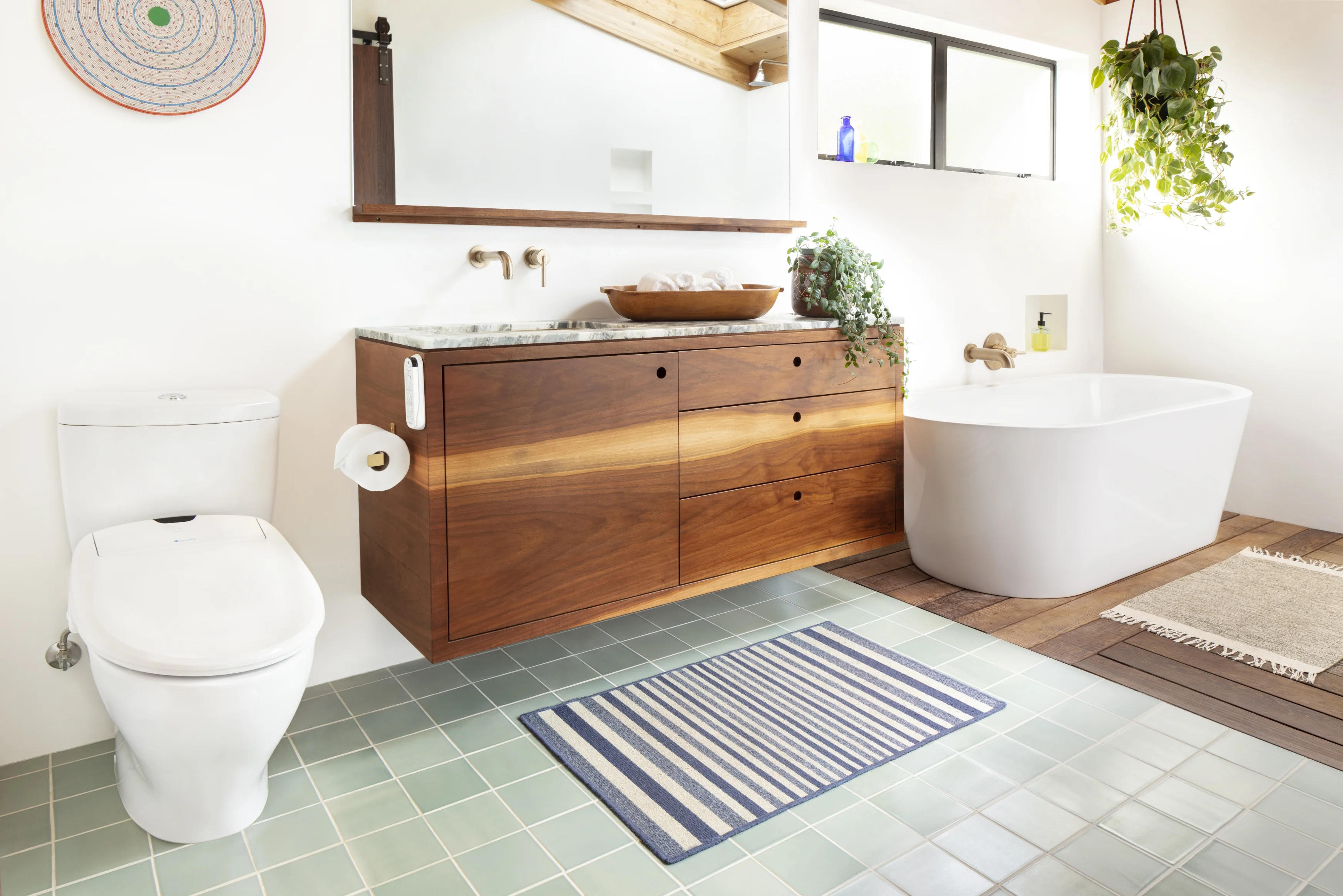 Brondell Bidet Toilet Seat S1400, Smart Toilet Seat, Dual Stainless-Steel, Self-Cleaning Nozzle With Clean Plus Technology, Endless Warm Water Bidet, Warm Air Dryer-Nightlight, Heated Seat, Elongated - Image 9