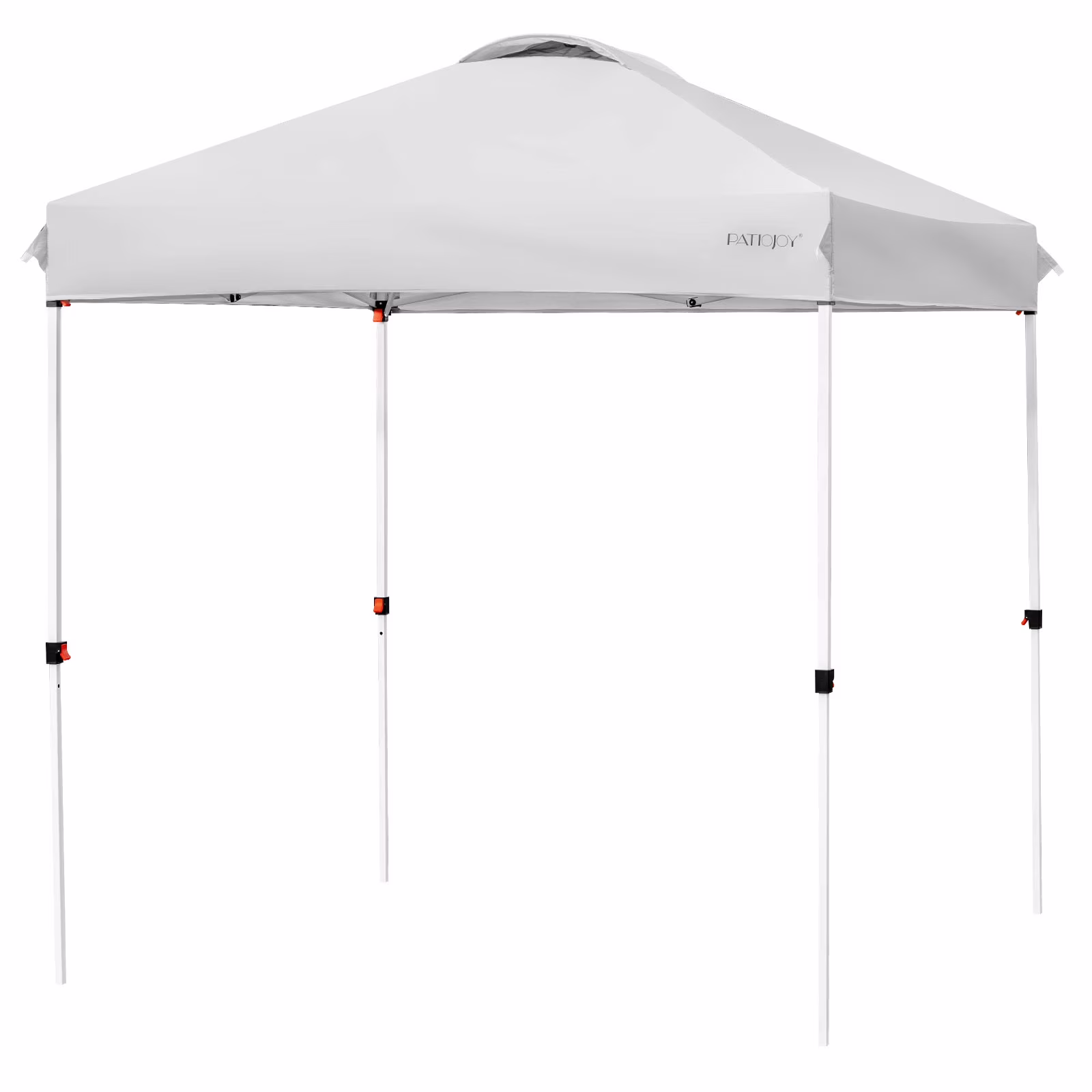 Patiojoy 6.6-?x 6.6-?Pop-up Canopy Tent Outdoor Camping Sun Shelter w/ Portable Roller Bag & 4 Weight Bags Blue - Image 3