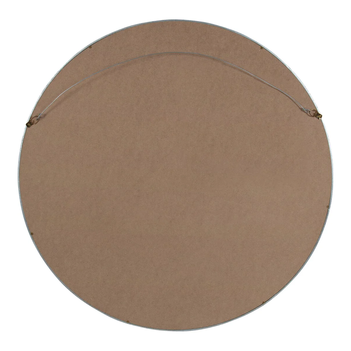 Round Wood Accent Wall Mirror, Modern Decorative Wooden Frame Mirror for Living Room, Bedroom and Entryway - Image 47
