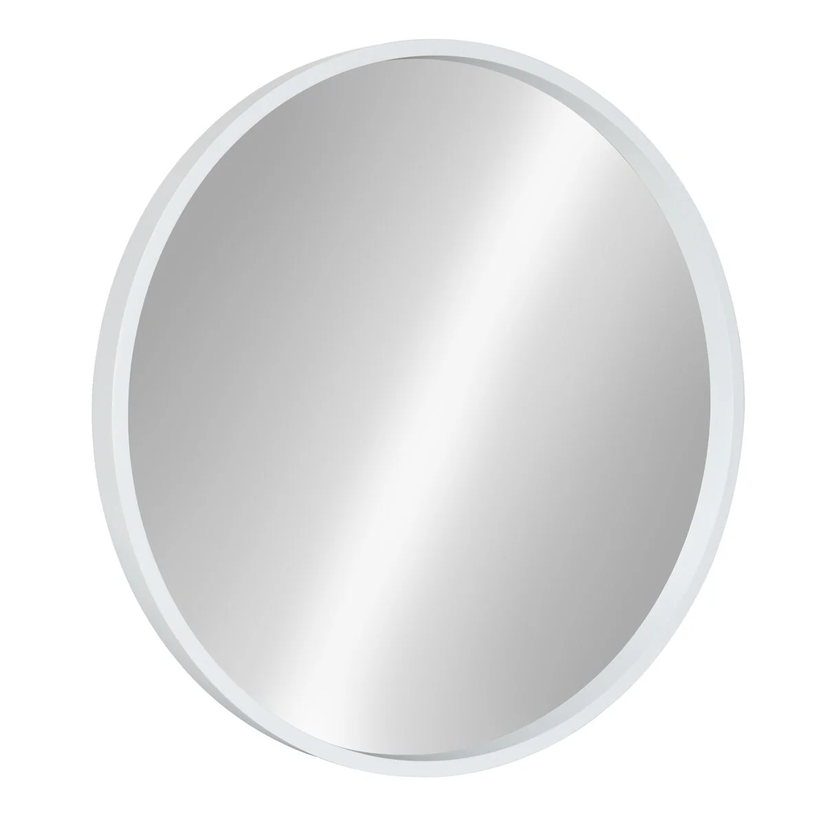 Round Wood Accent Wall Mirror, Modern Decorative Wooden Frame Mirror for Living Room, Bedroom and Entryway - Image 10