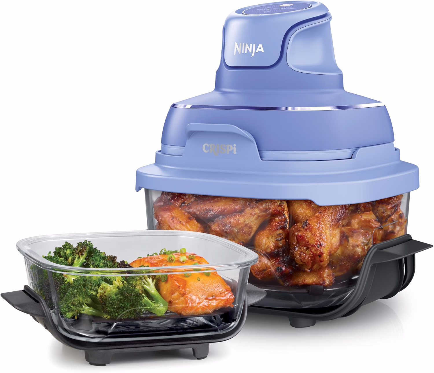 Crispi Glass Air Fryer, 4-in-1, Stone, FN101ST - Image 8